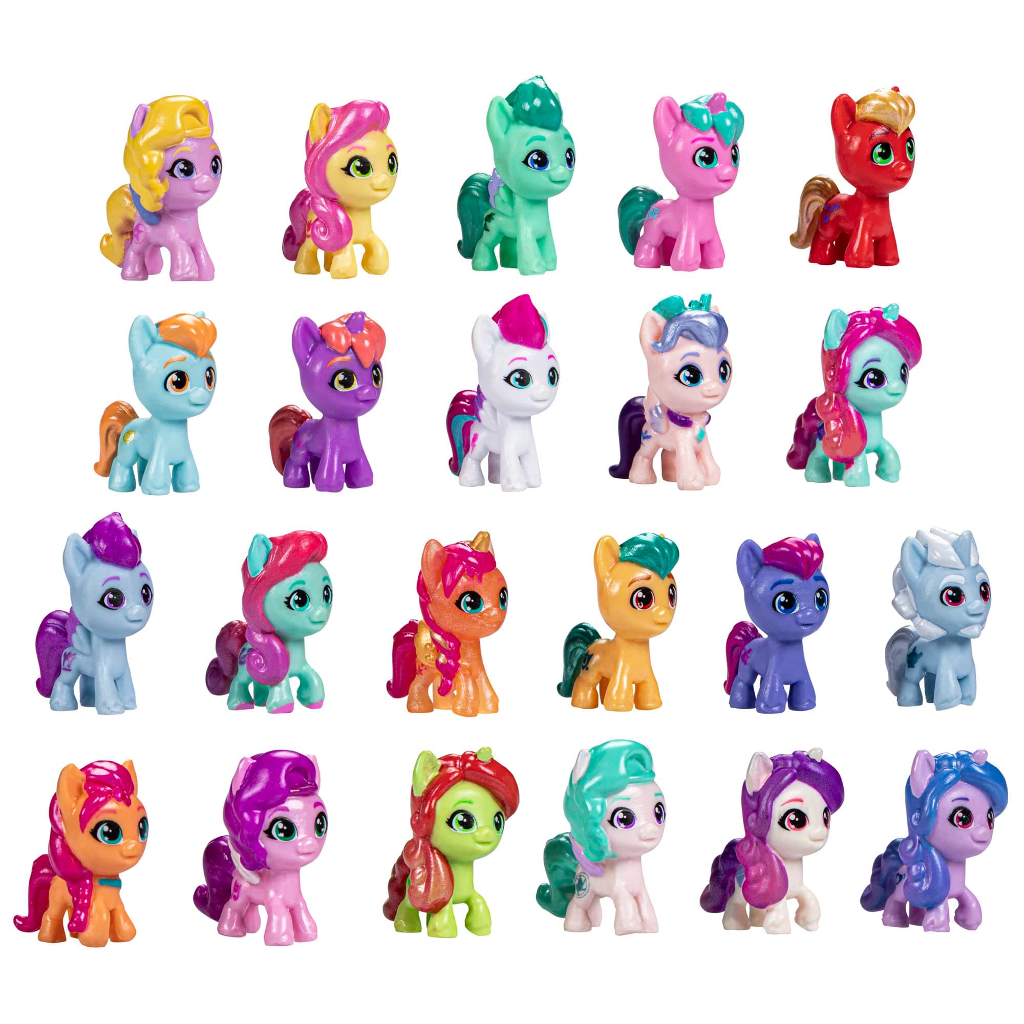 My Little Pony Mini World Magic Meet The Minis Collection Set with 22 Pony Figures, Toy for Kids Ages 5 and Up (Amazon Exclus