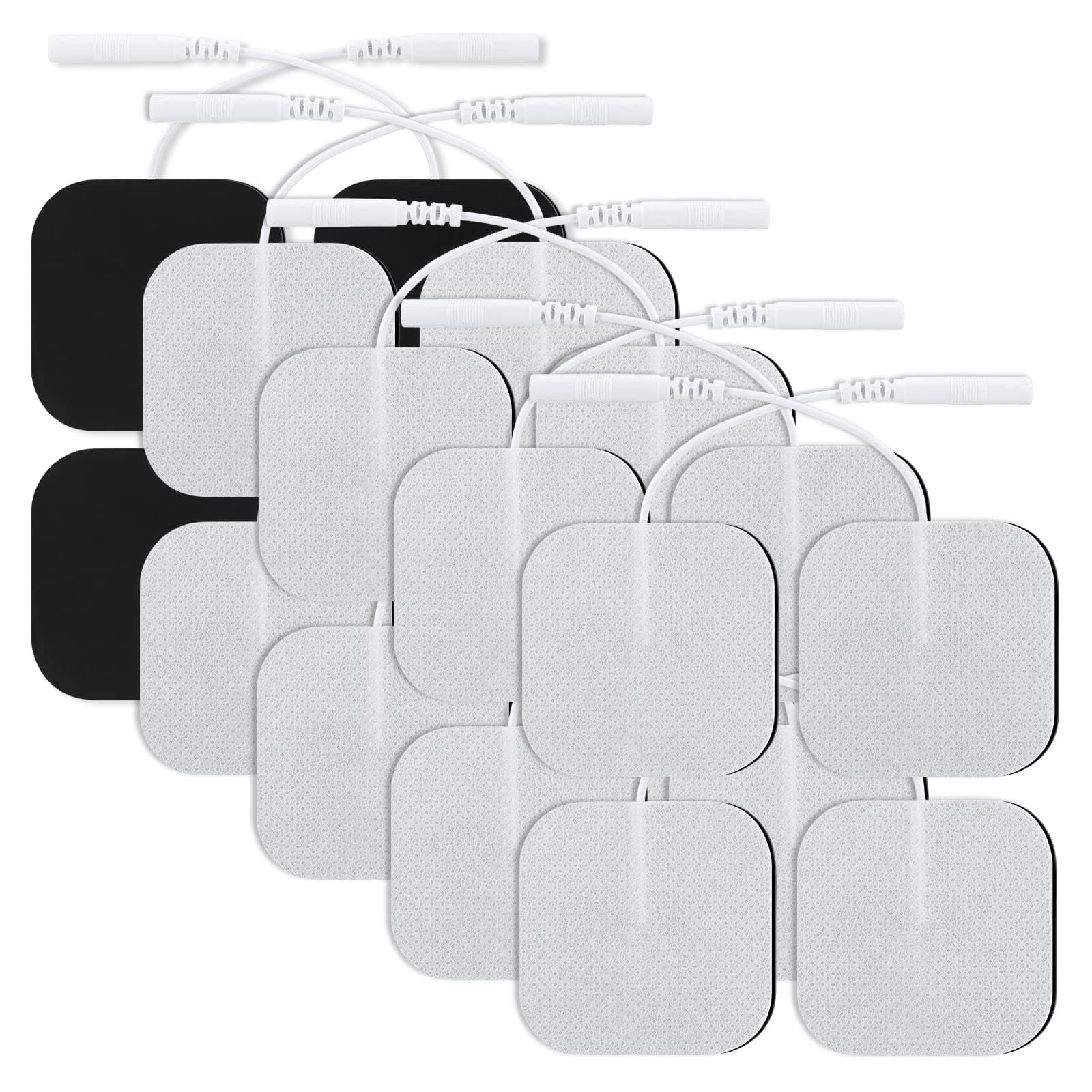 TENS Unit Replacement Pads, Self-Adhesive Electrode 20PCS, 2"x2" Electrode Pads for Muscle Stimulator Massager, Self-Adhesive TENS Pads for Electrotherapy