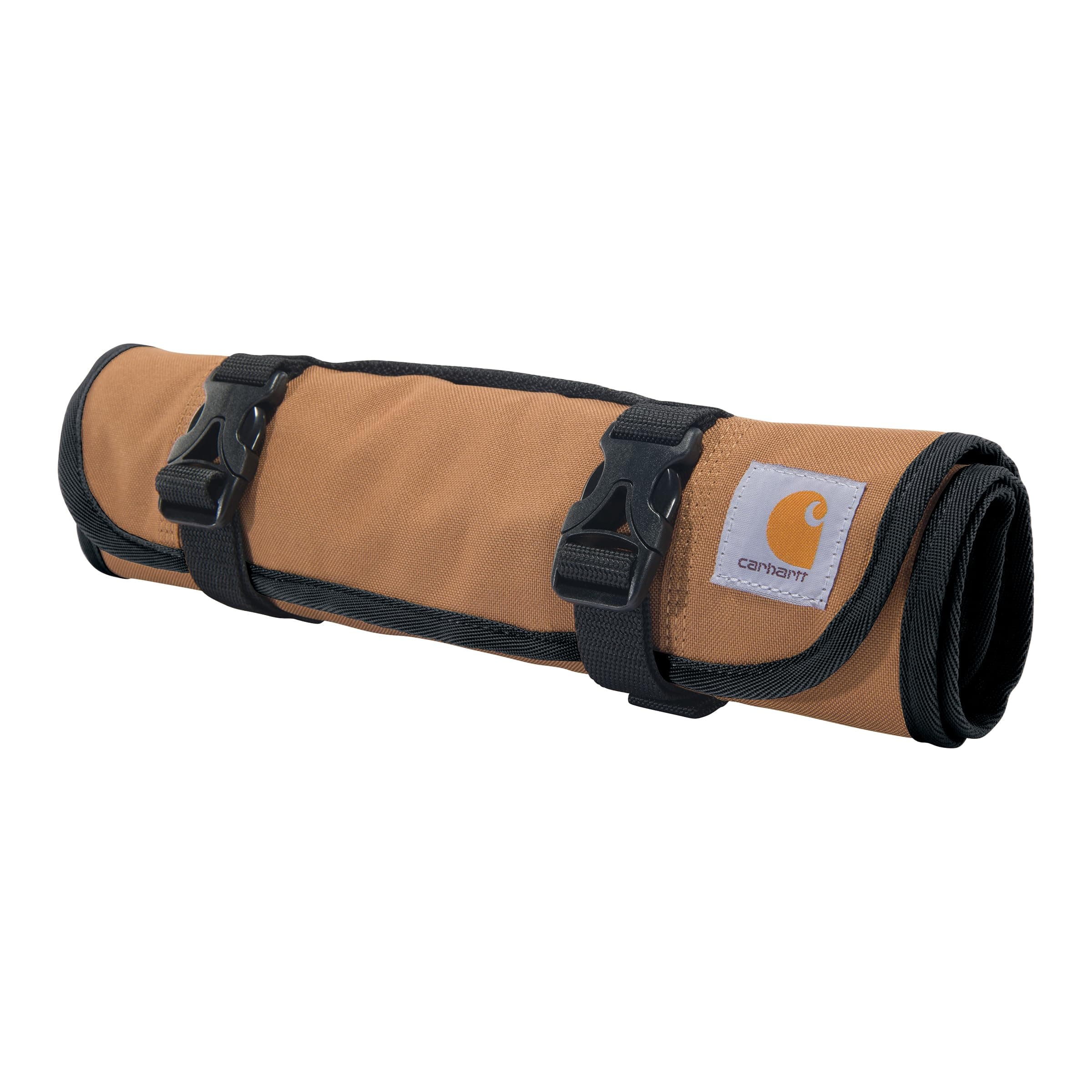 Carhartt Utility Roll Organizer, Durable, Water-Resistant Tool Roll, Carhartt Brown, 18 Pocket