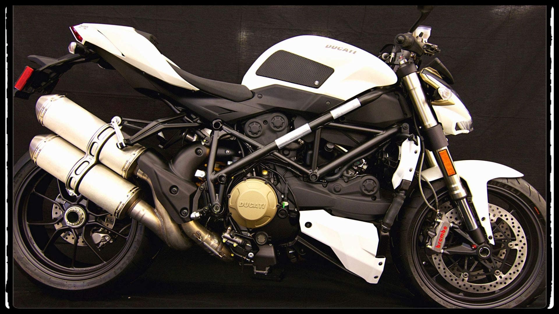 TechSpec Gripster Tank Grips - DUCATI STREET FIGHTER 848 (2008 – 2015) – 62-1501-SS – SnakeSkin