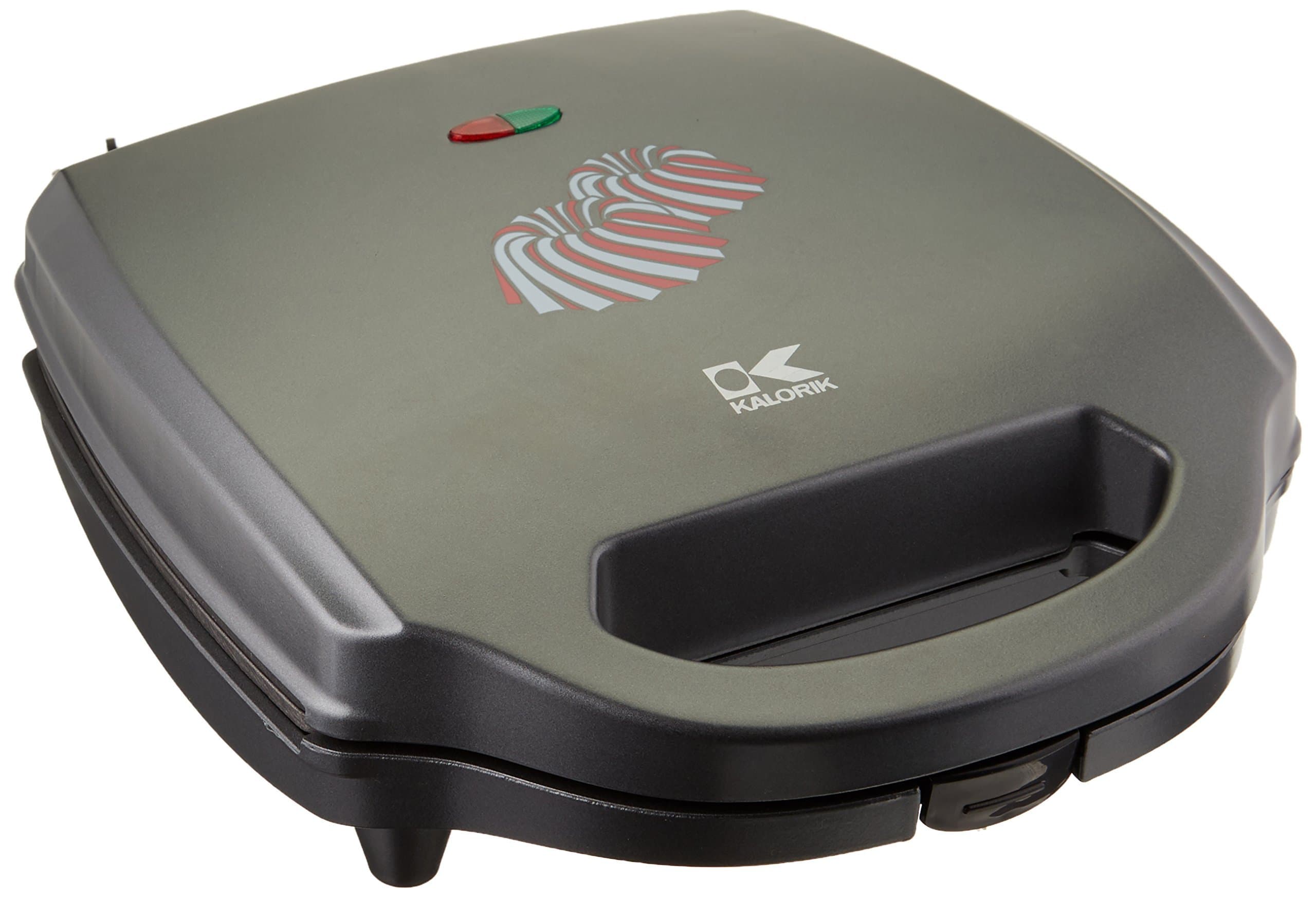 Kalorik Bundt Cake Maker with Deluxe 50-Recipe Book, Gray, Small