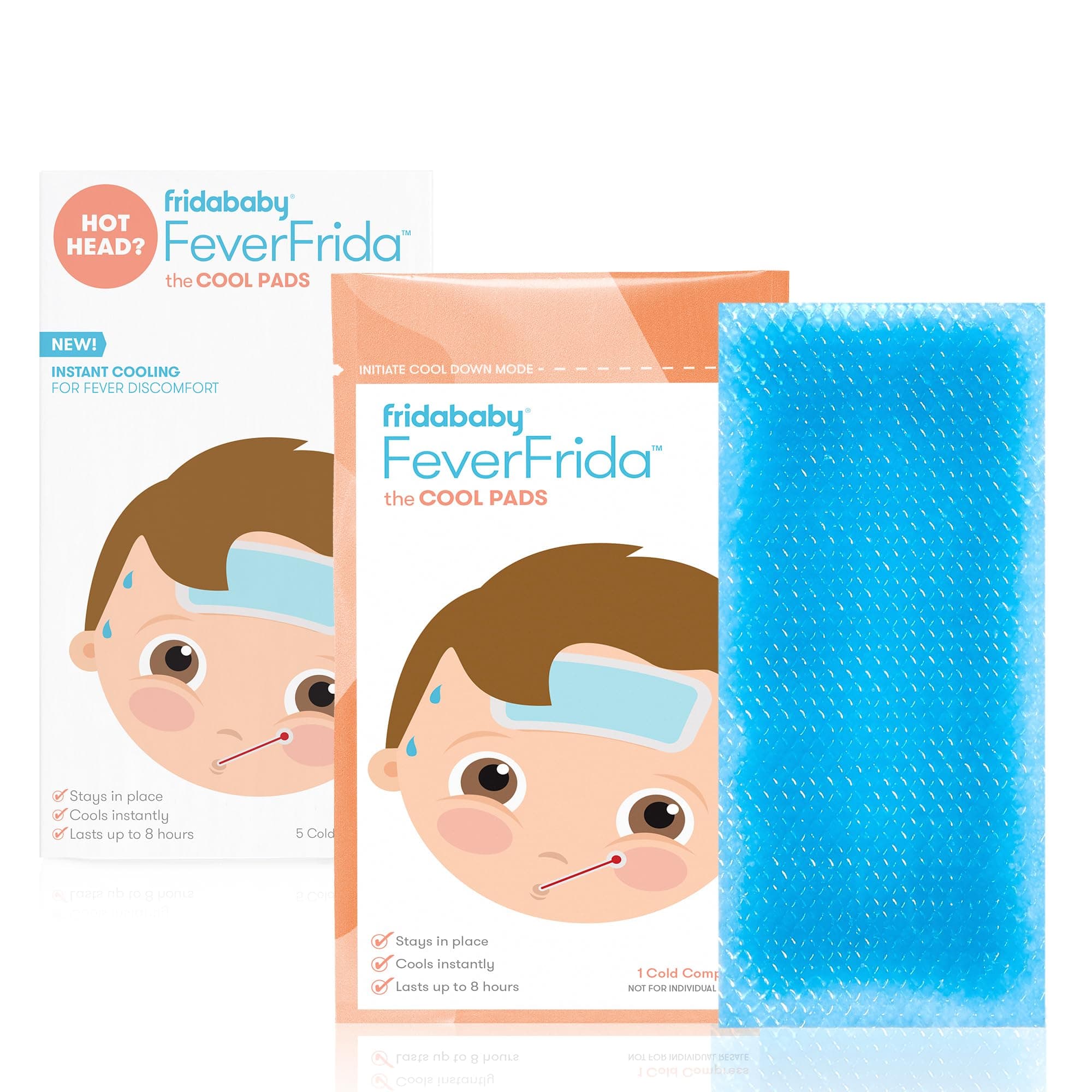 Cool Pads for Kids Fever Discomfort and Headache Relief
