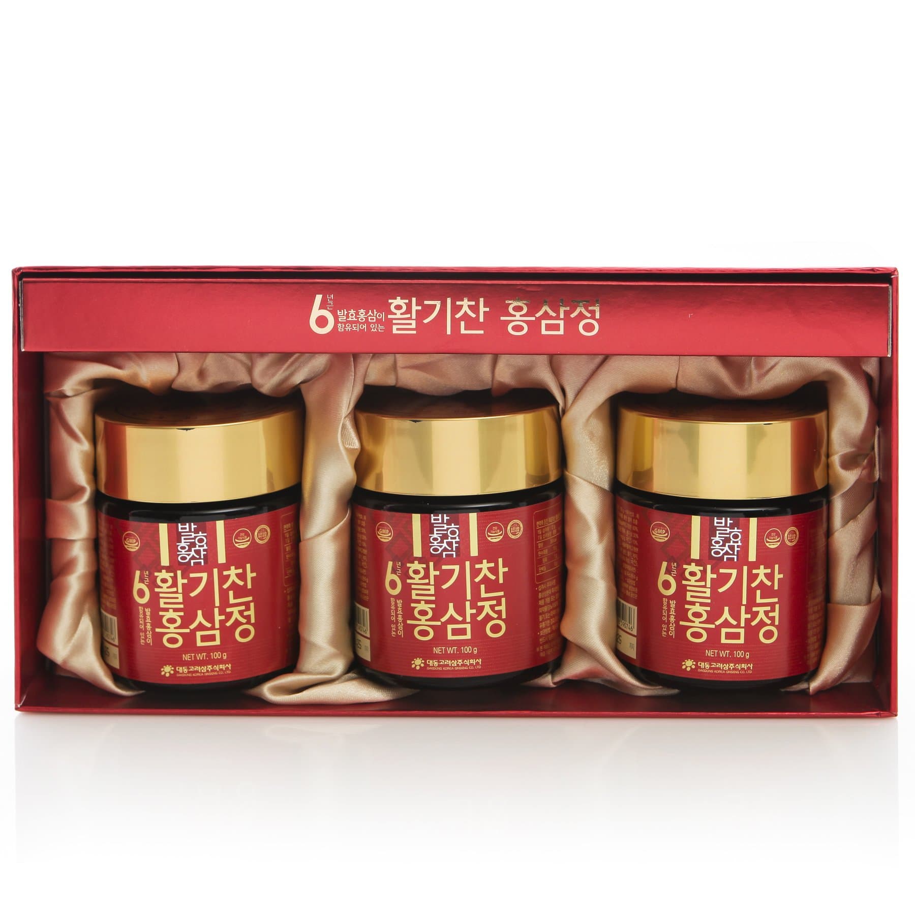 Korean Red Ginseng Extract 3.5oz(100g) x 3 Bottles