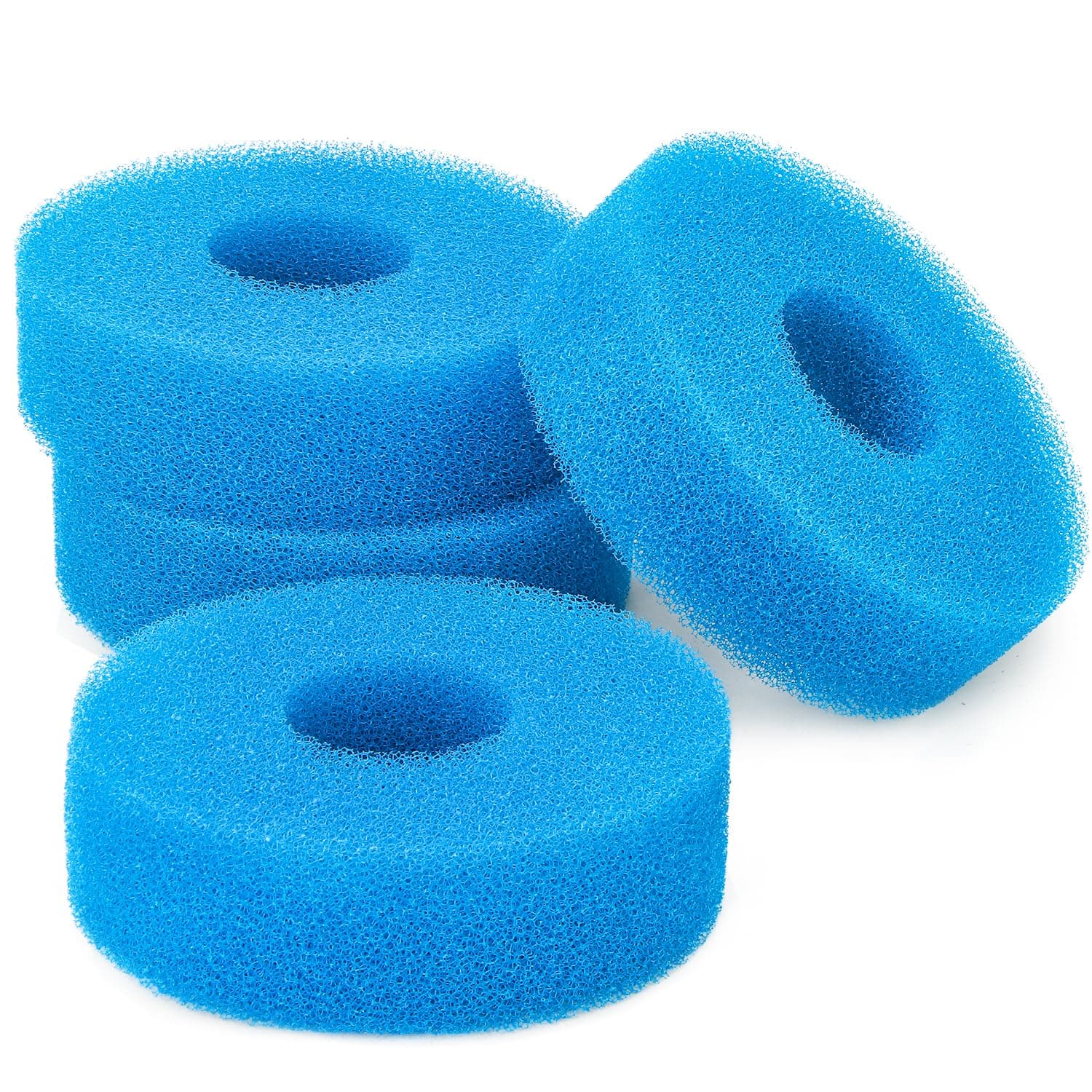 Blue Foam Sponge Filter Set Pond Filtration 25PPI Compatible with Laguna Pressure Flo 5000/1400 Filter(Pack of 4)