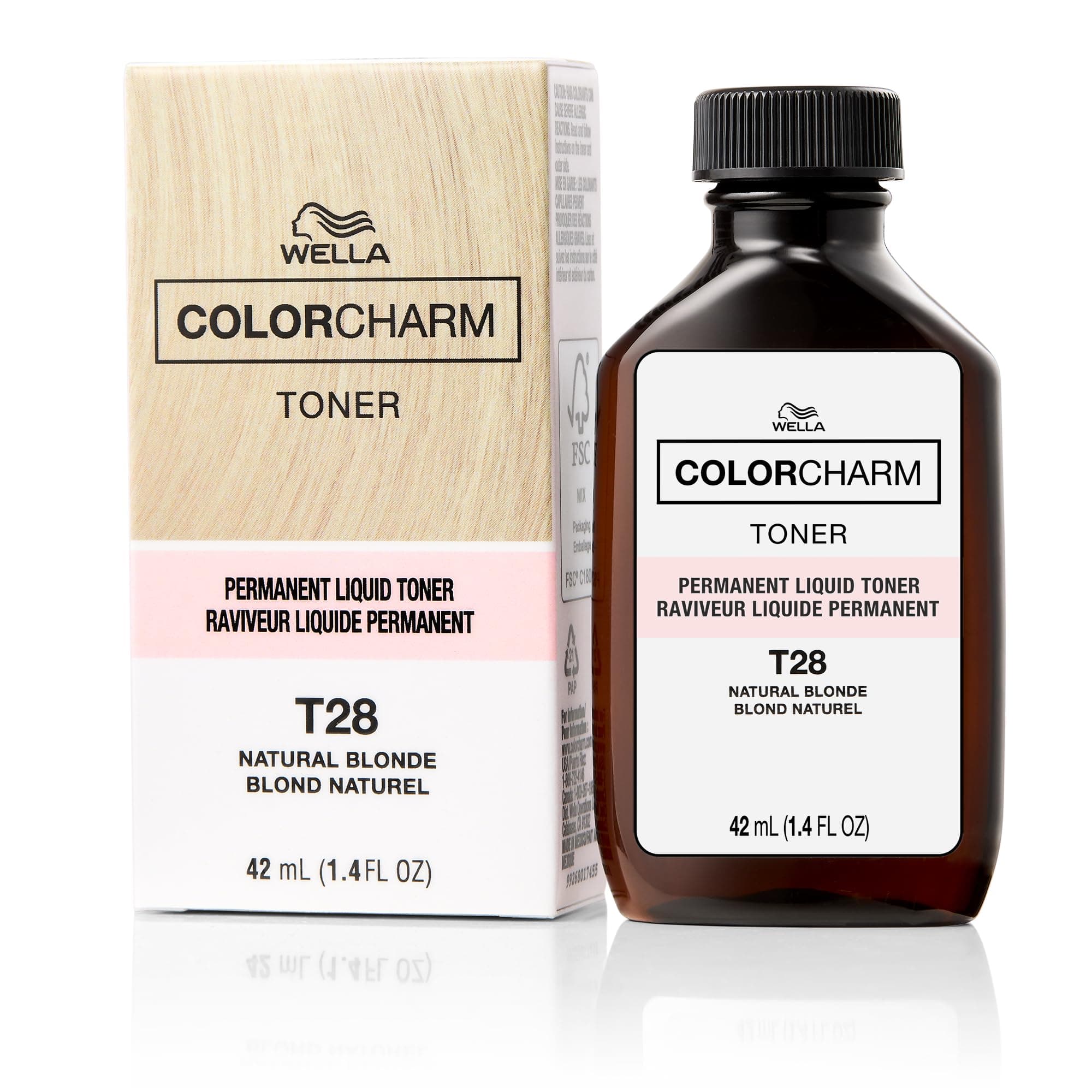 COLORCHARM Permanent Liquid Hair Toners | Neutralize Brass | Healthy-Looking Blondes Tones | Vegan & Free of Parabens