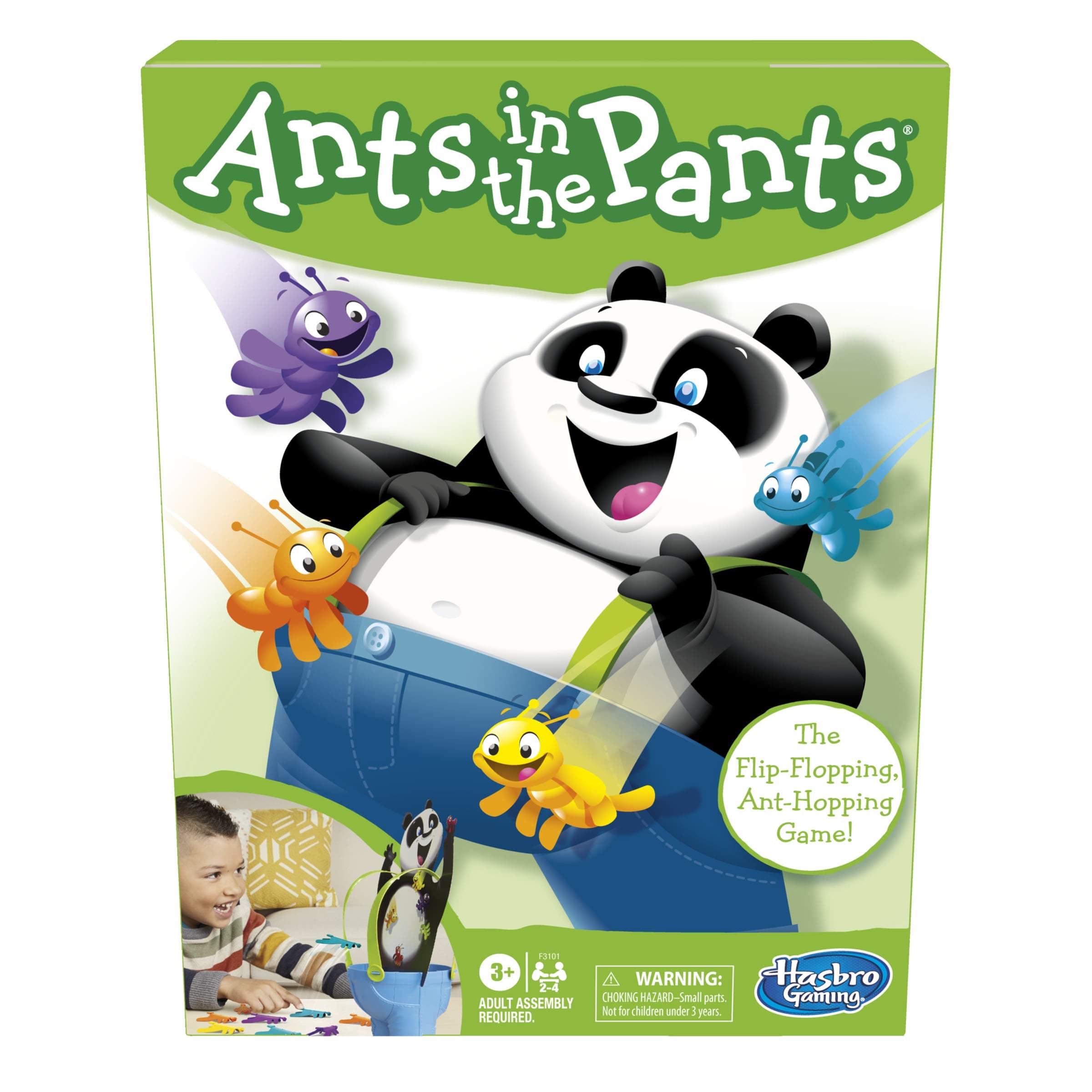 Ants in The Pants Preschool Game for Kids Ages 3+, Fun Board Game for 2-4 Players, Easter Gifts for Boys and Girls (Amazon Exclusive)