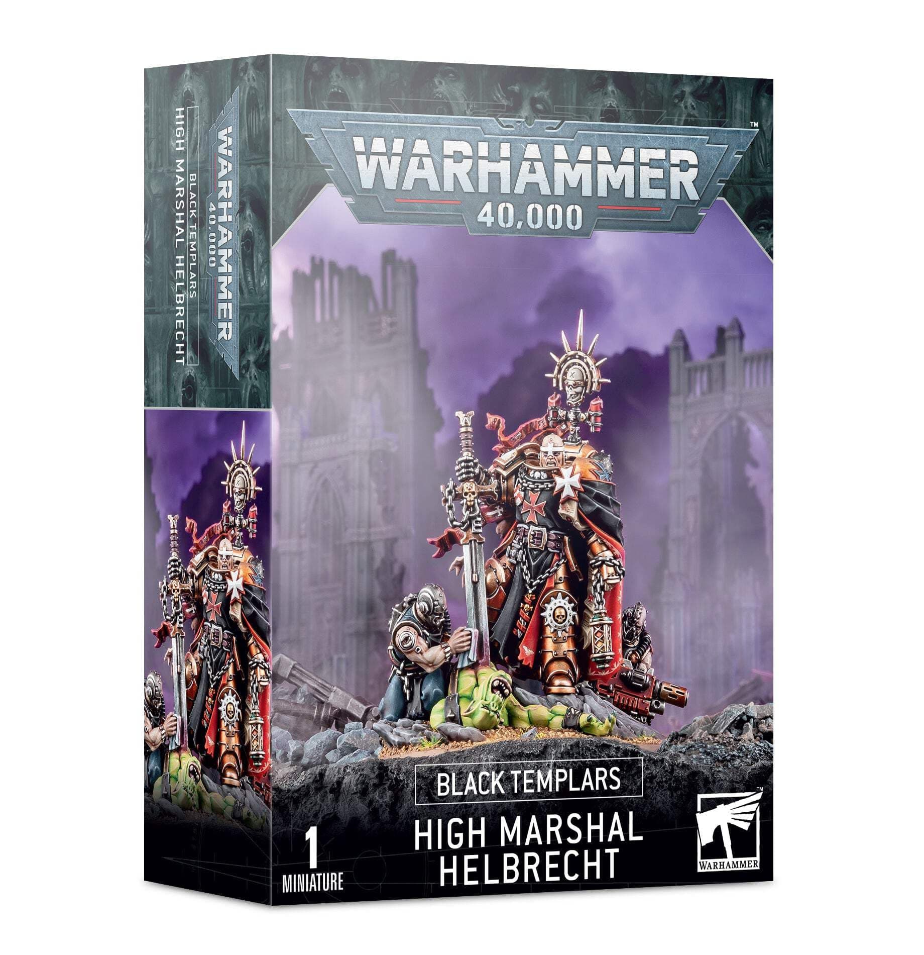 Games Workshop - Warhammer 40,000 Black Templars: High Marshal Helbrecht Miniature