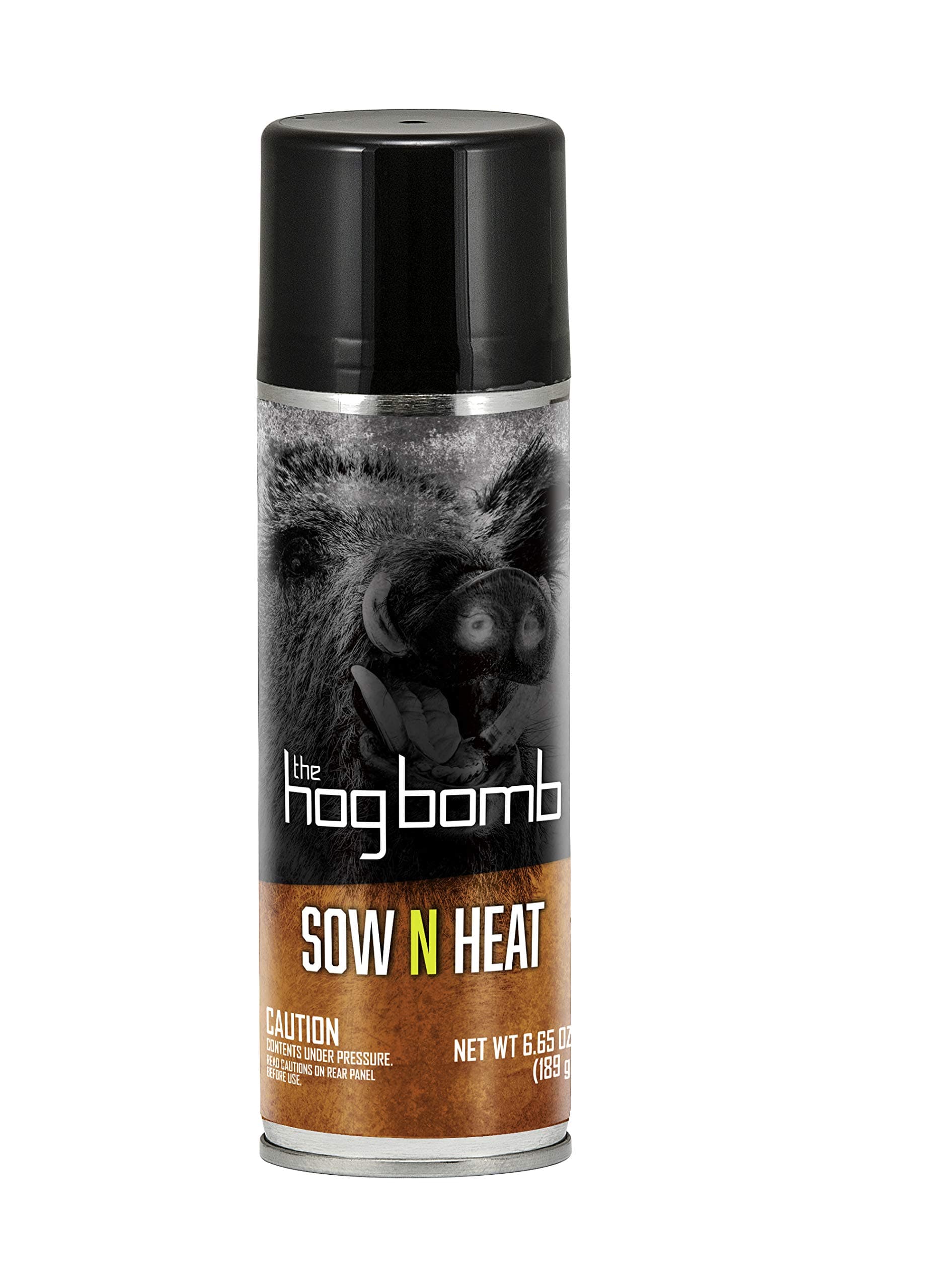 Hog Bomb Sow 'N Heat Aerosol Spray | Natural Sow Estrus Urine Scent Attractant for Hunting, 6.65 Oz Can