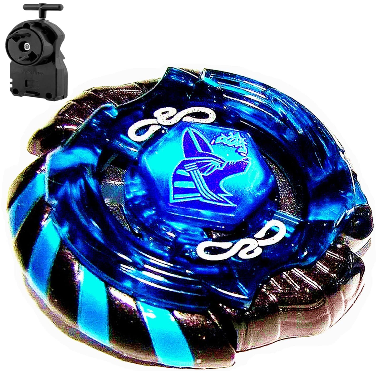 Bey Battling Blade Toys String Launcher,Metal Fushion Bey High Performance Powerful Starter Set,Cool Bey Battle Blades Spinning Tops Funny Toy Good Gift Collection