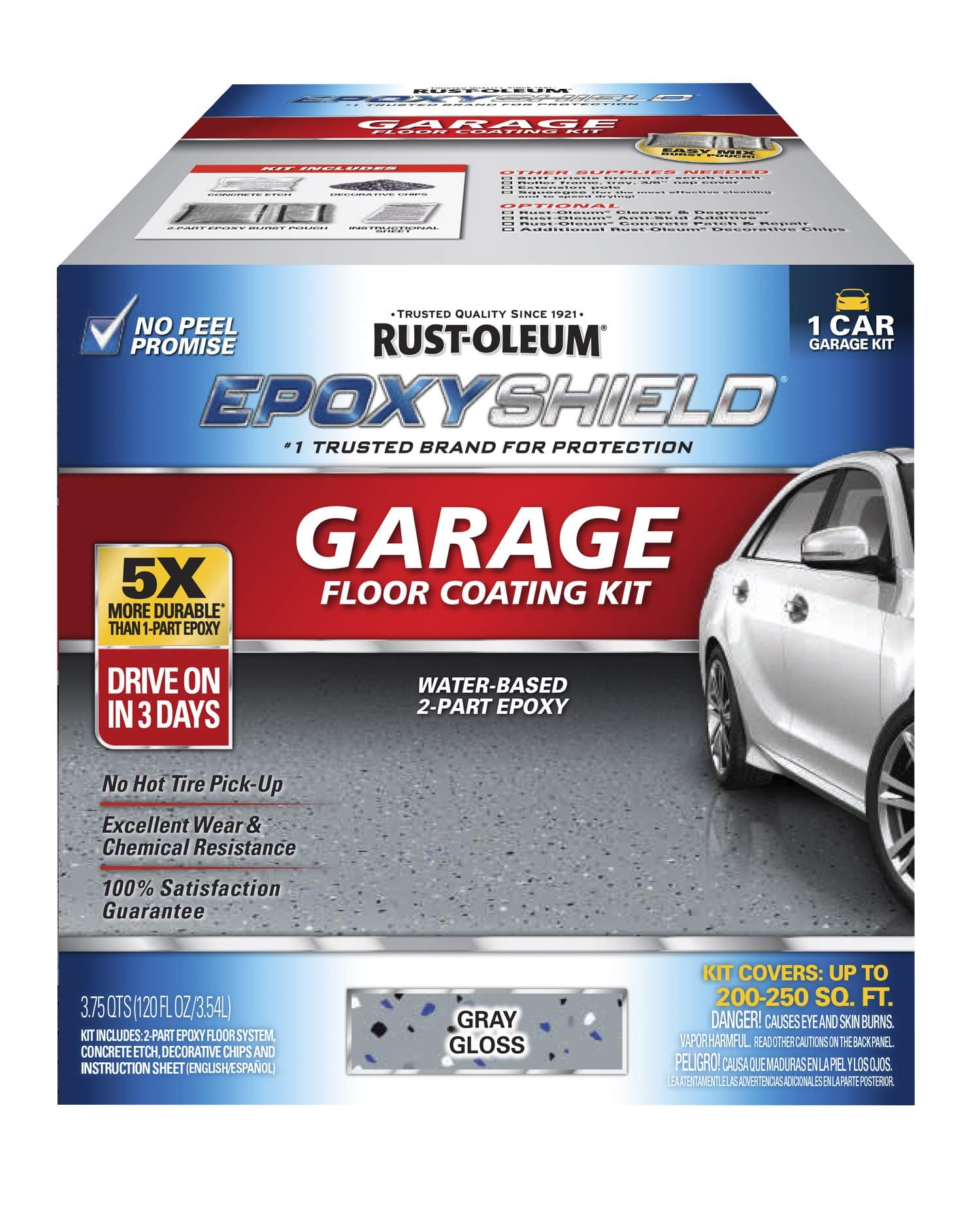 251965 Garage Floor Kit, Gray