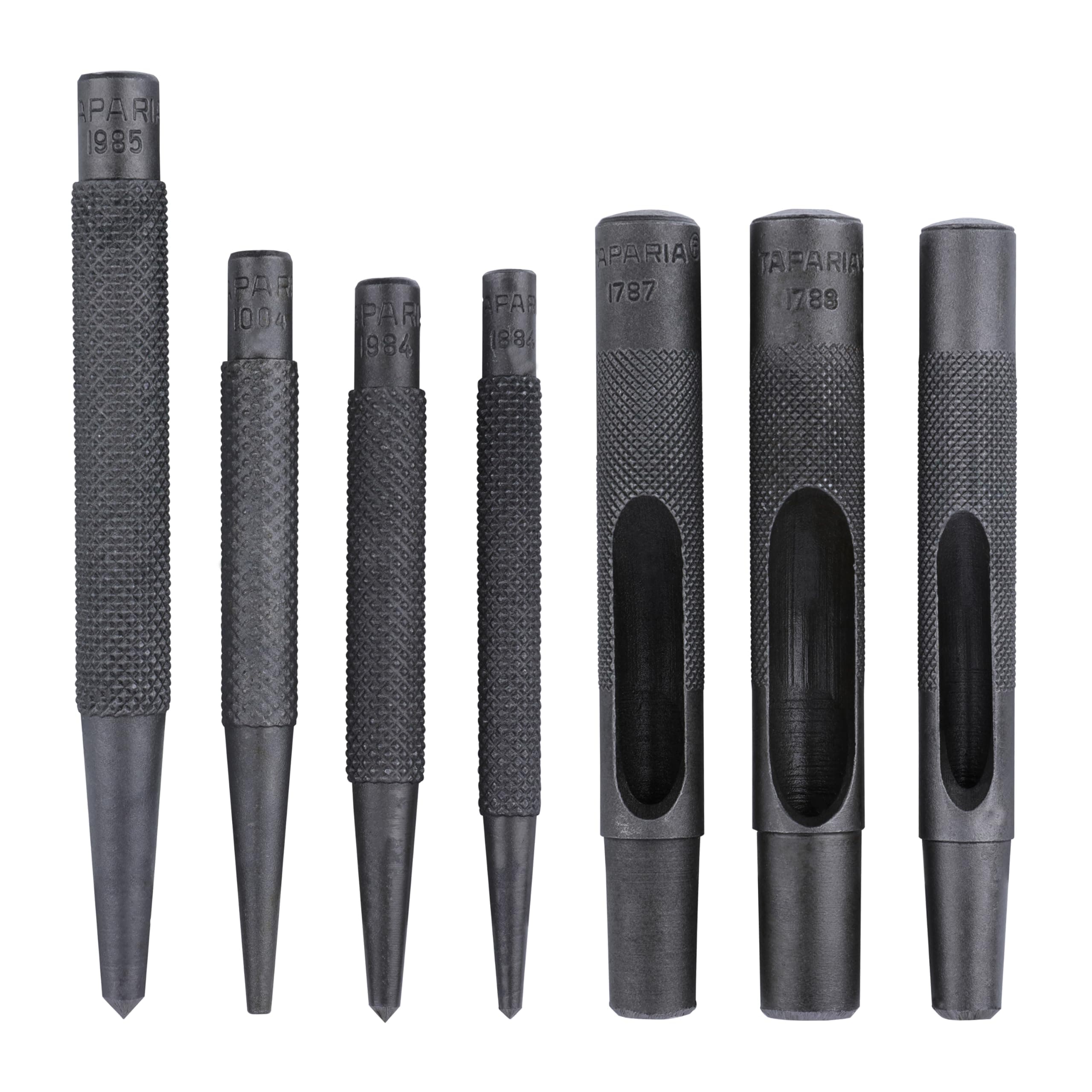 Taparia DCLP 7 Drift Centre and Leather Punch Set (Multicolour), 7 Pieces