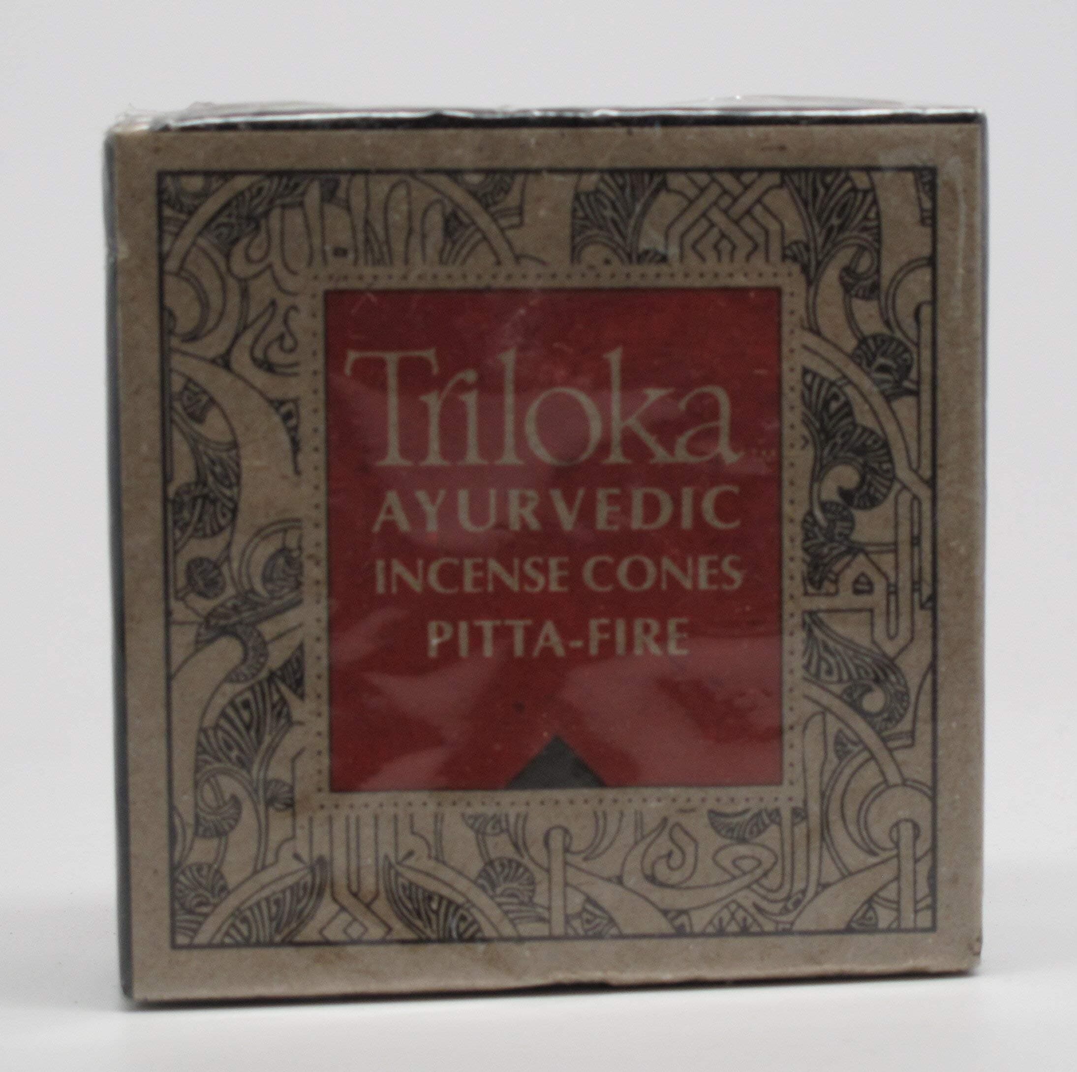 TRILOKA Pitta Fire Incense Cones, 20 GR