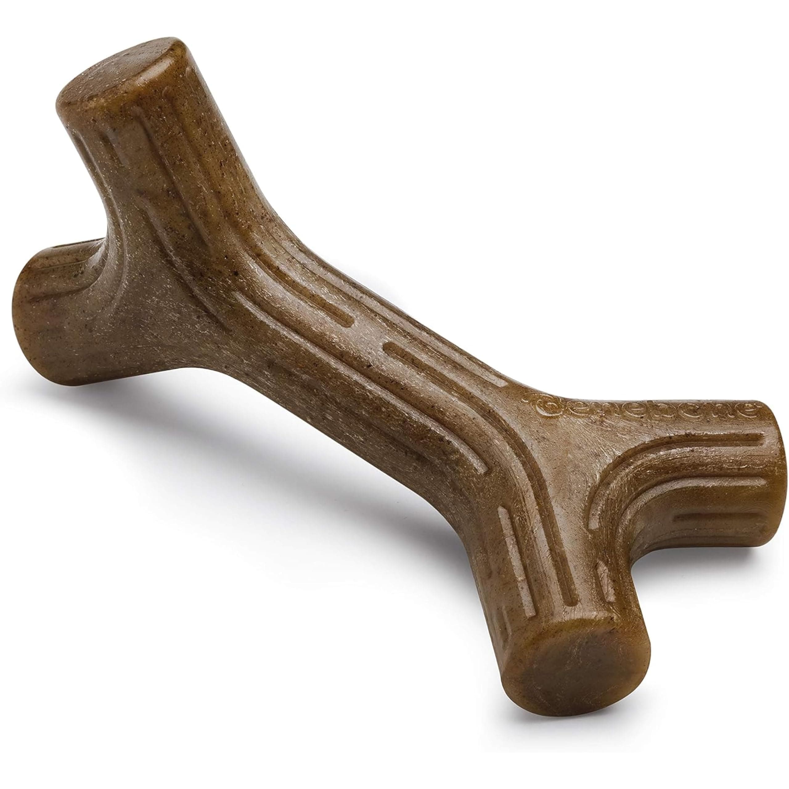 Bacon Stick Dog Chew Toy for Aggressive Chewer Bacon Flavor Small