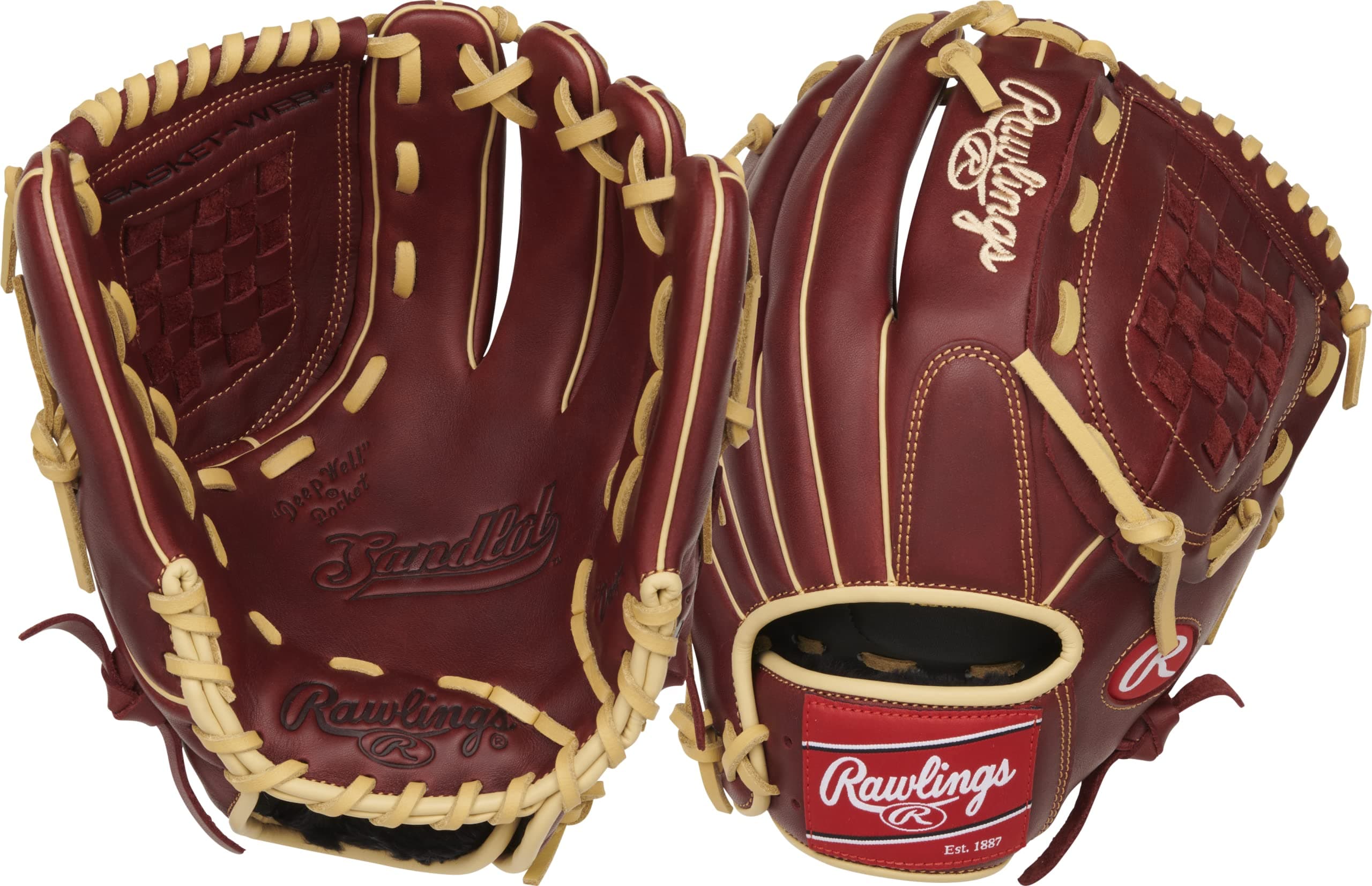 Rawlings | SANDLOT Baseball Glove | Sizes 11.5"-12.75" | Multiple Styles