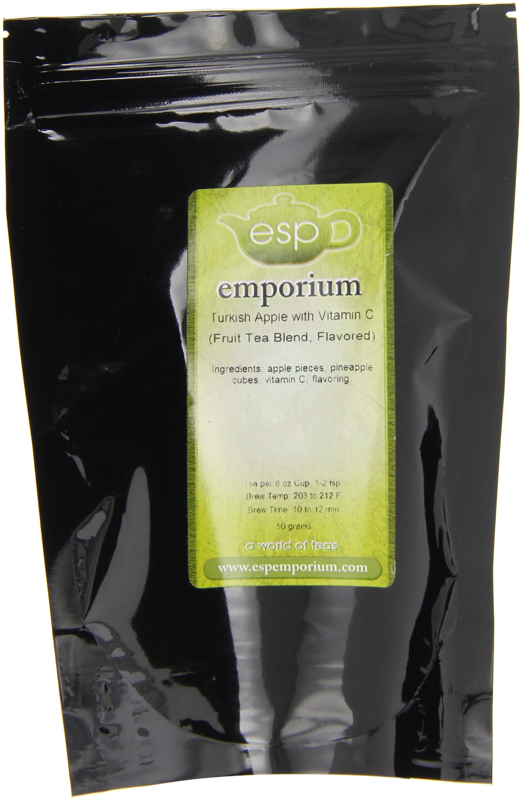ESP Emporium Fruit Tea, Turkish Apple with Vitamin C 1.76 Ounce