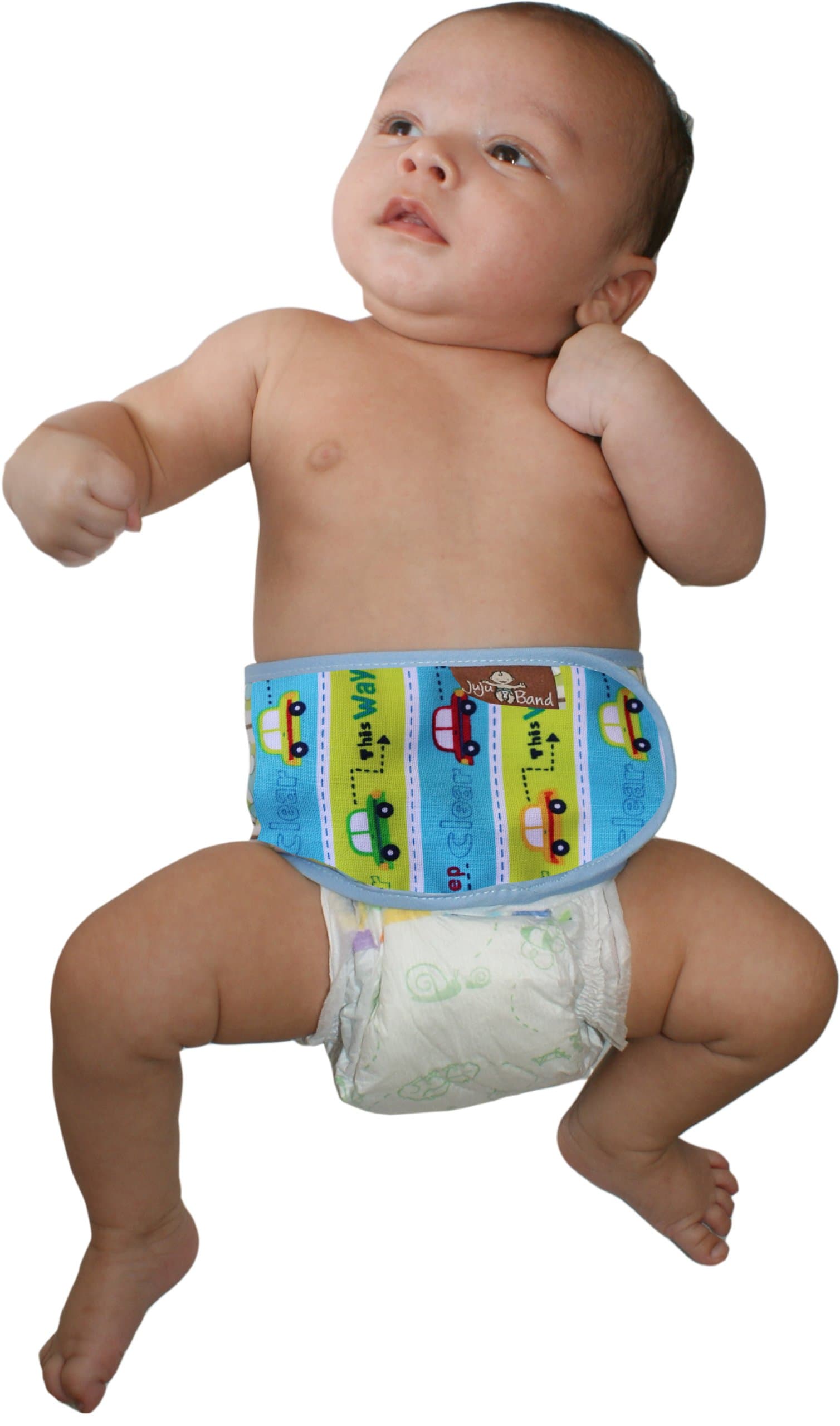 Juju Band Holistic Colic Relief Belly Binder in Cars