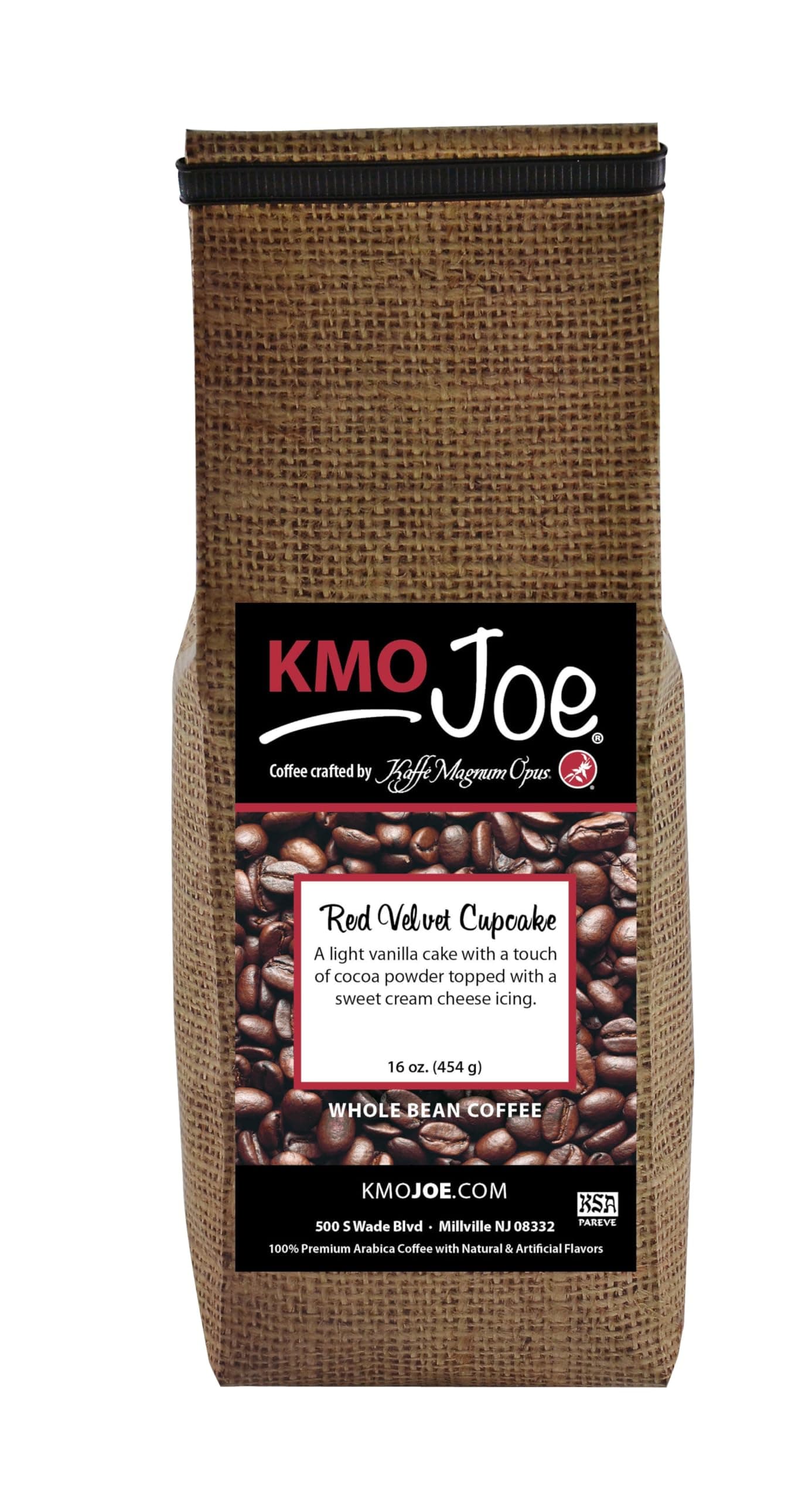 Kaffe Magnum Opus 667398001172 Red Velvet Cupcake Flavored Coffee