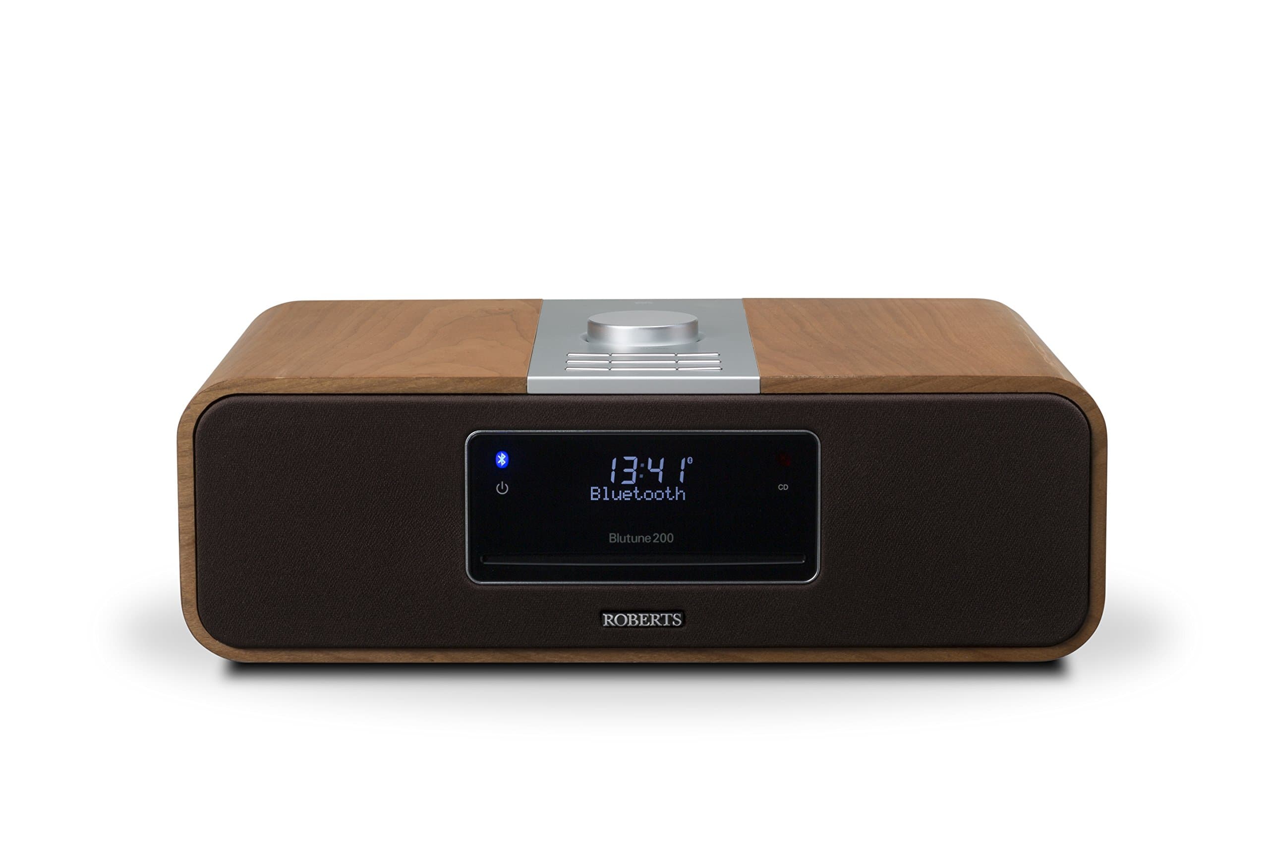 Roberts Blutune200 DAB/DAB+/FM/CD/USB/SD/Bluetooth Sound System - Cherry Wood