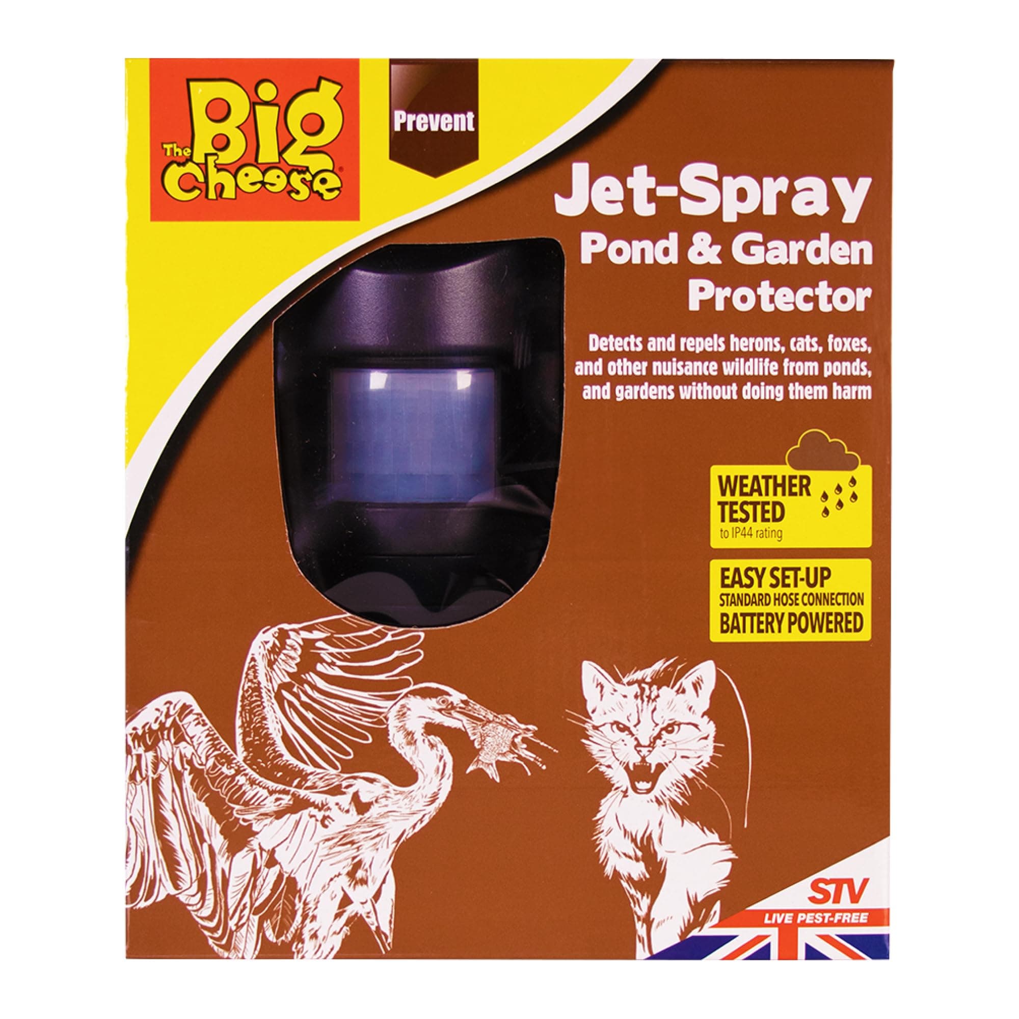 Jet-Spray Pond & Gardener Protector
