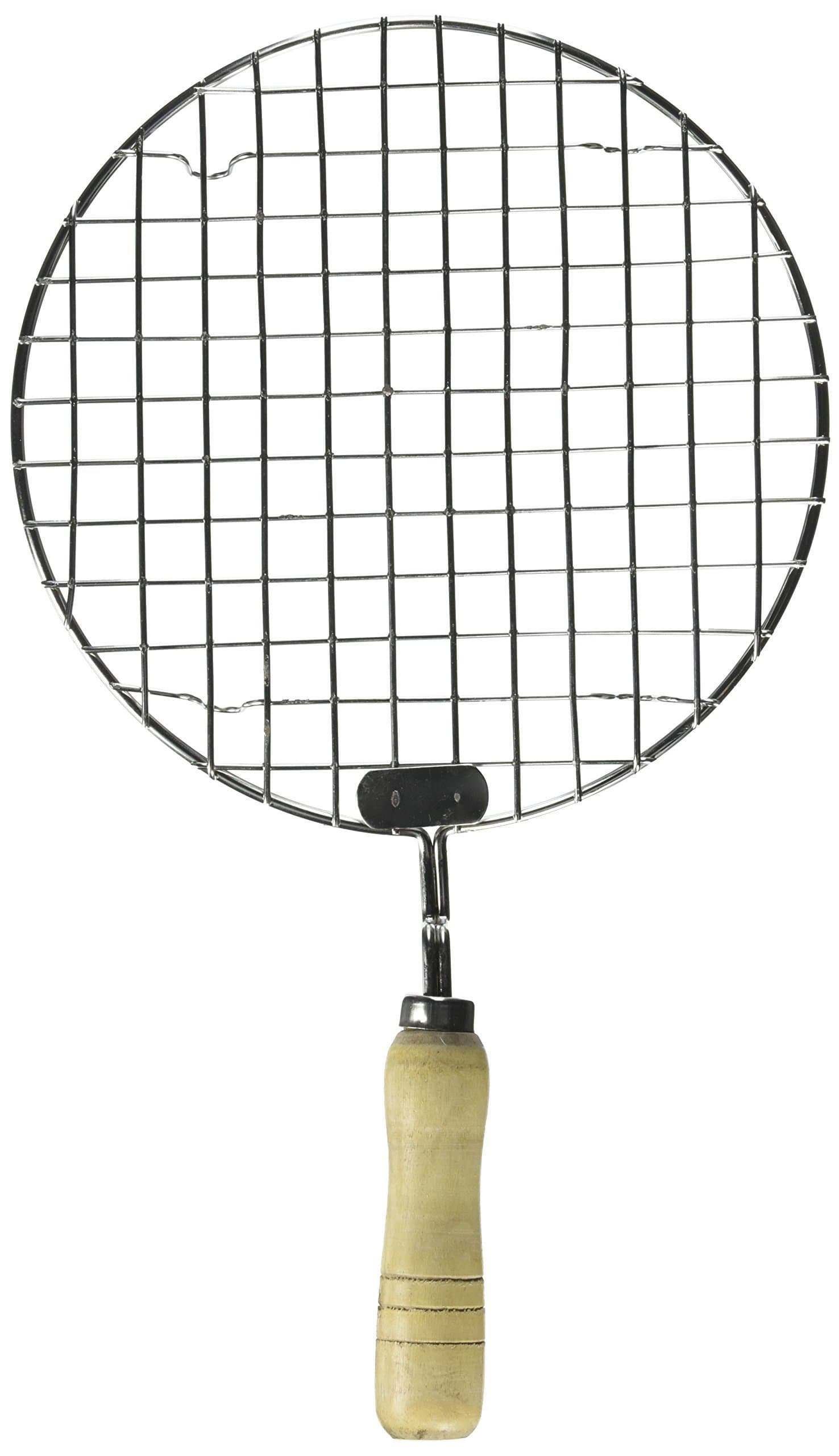 Ckitze Tabakh Stainless Steel Wire Roaster, Papad Jali, Round