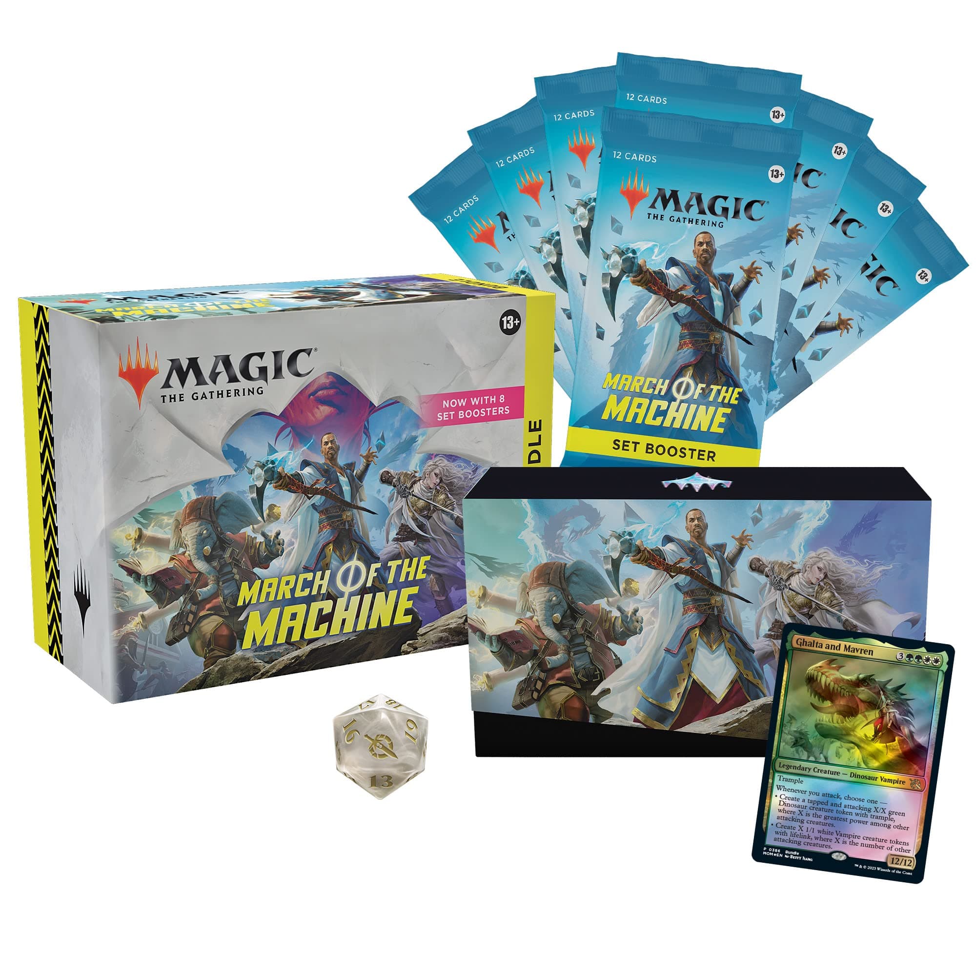 March of the Machine Bundle | 8 Set Boosters + Accessories