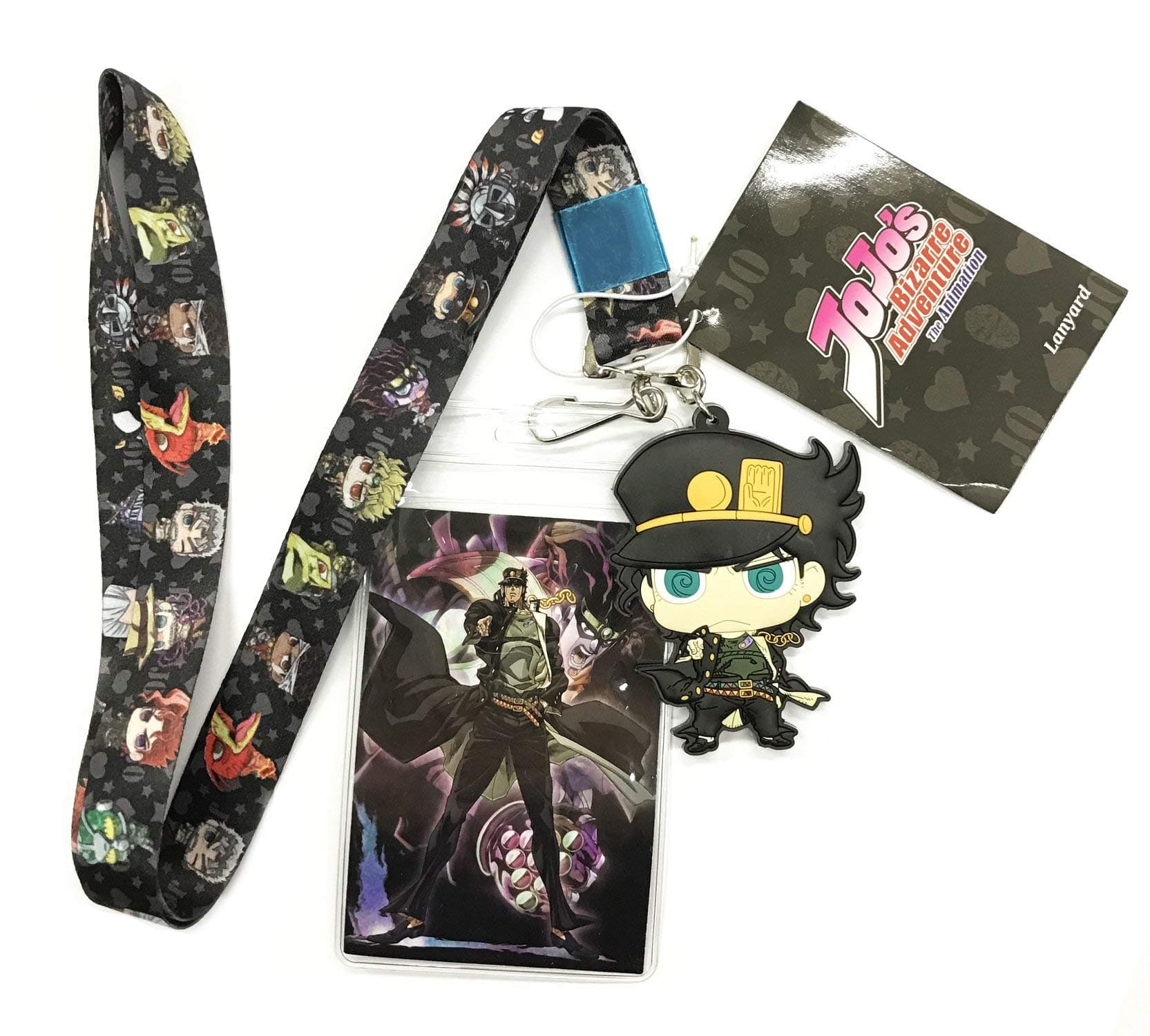 Great Eastern Entertainment JoJo's Bizarre Adventure- Group Lanyard, One Size, Multicolor