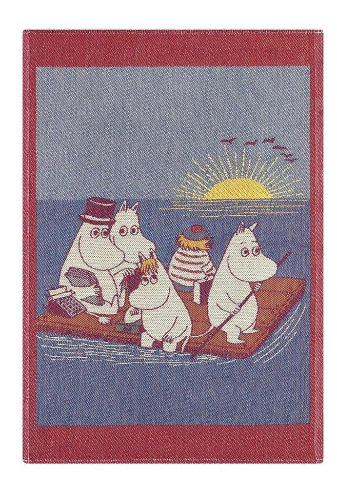 Ekelund Moomin Cruising Large Tea Towel