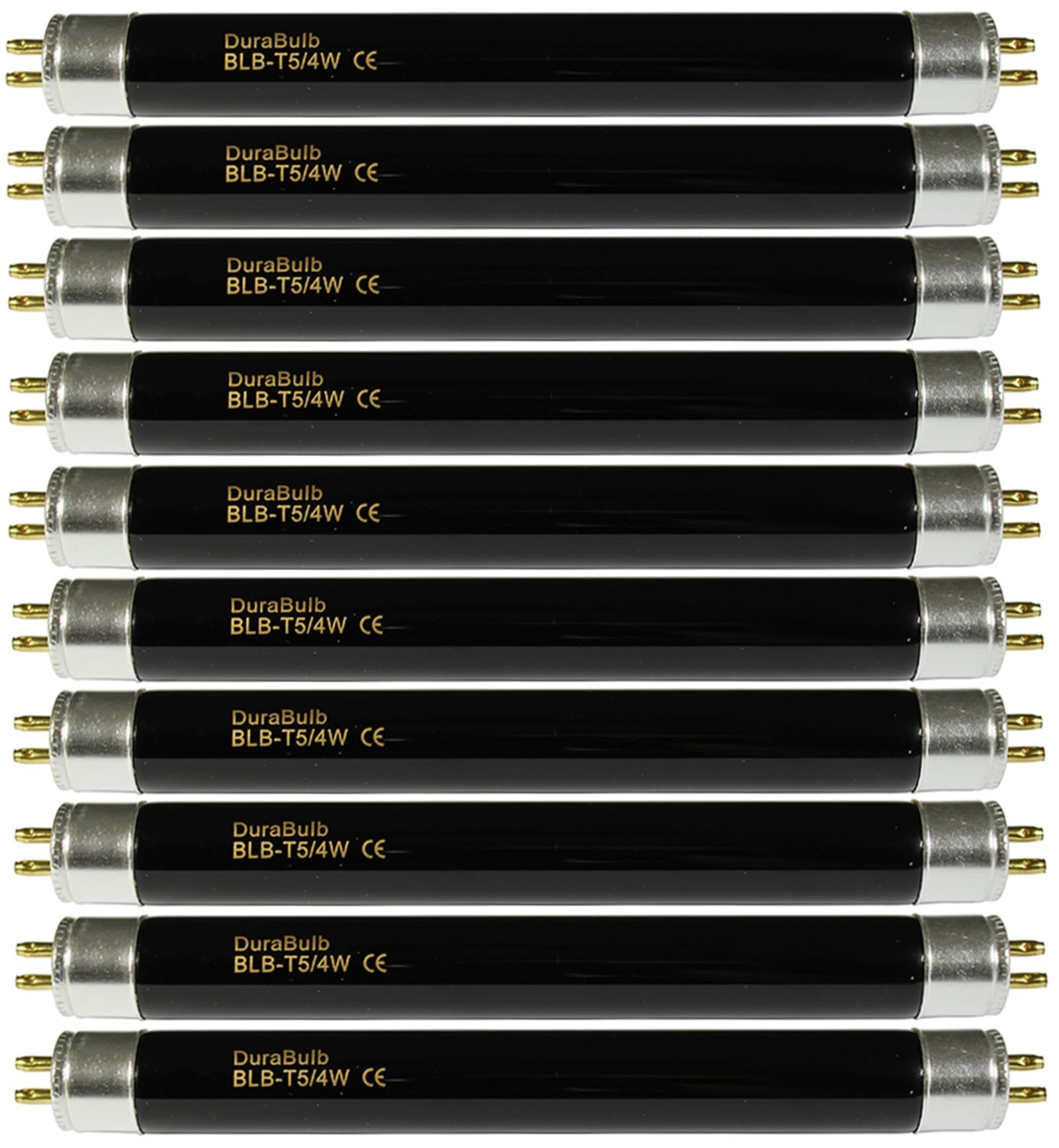 10 x DuraBulb® F4 T5 BLB Bank Note Checker UV Bulbs Fake Money Detector Ultraviolet Blacklight Tubes
