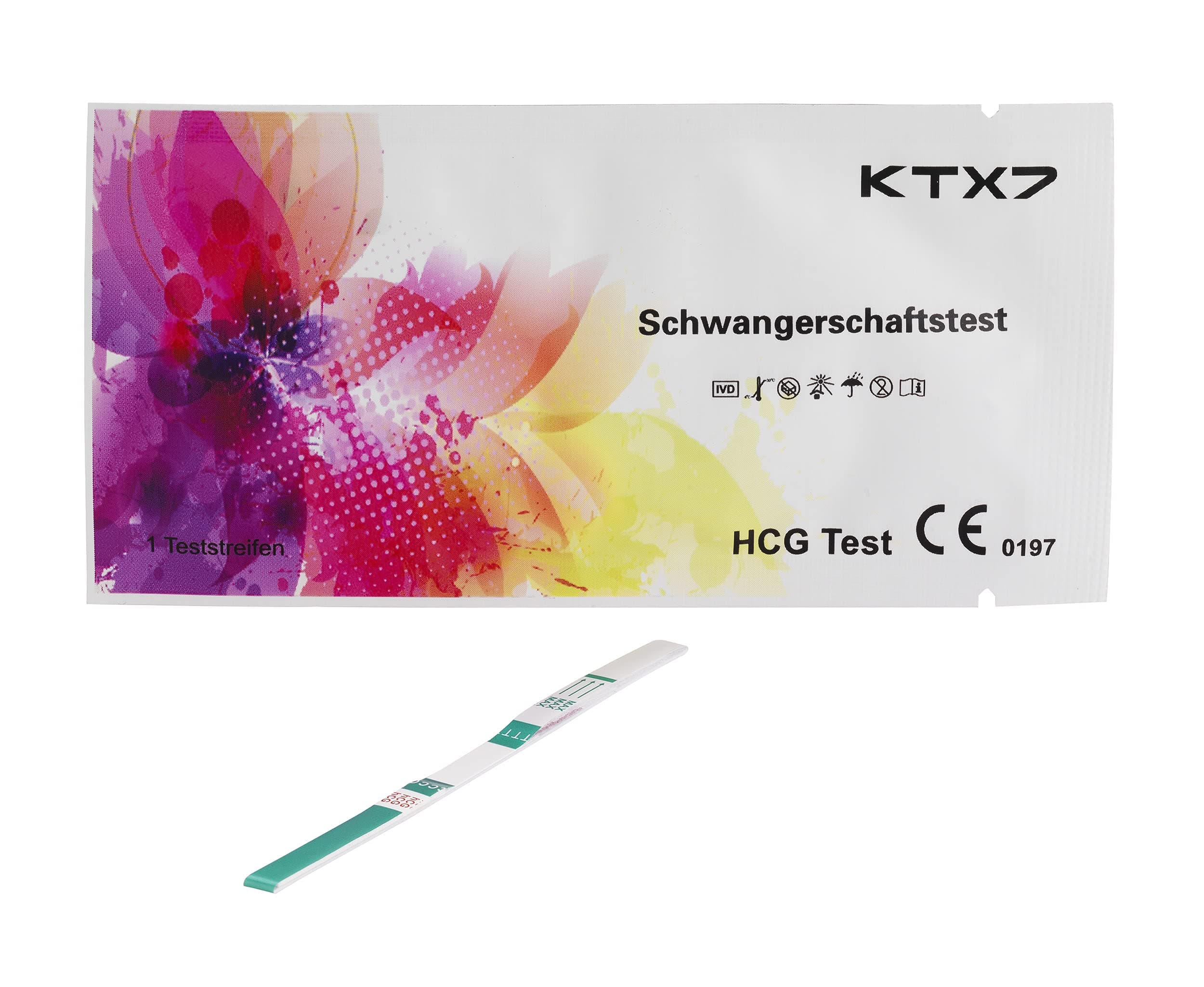KTX7® Pregnancy Test - Early Test Sensitivity: 10 miu/ml (Pack of 10)