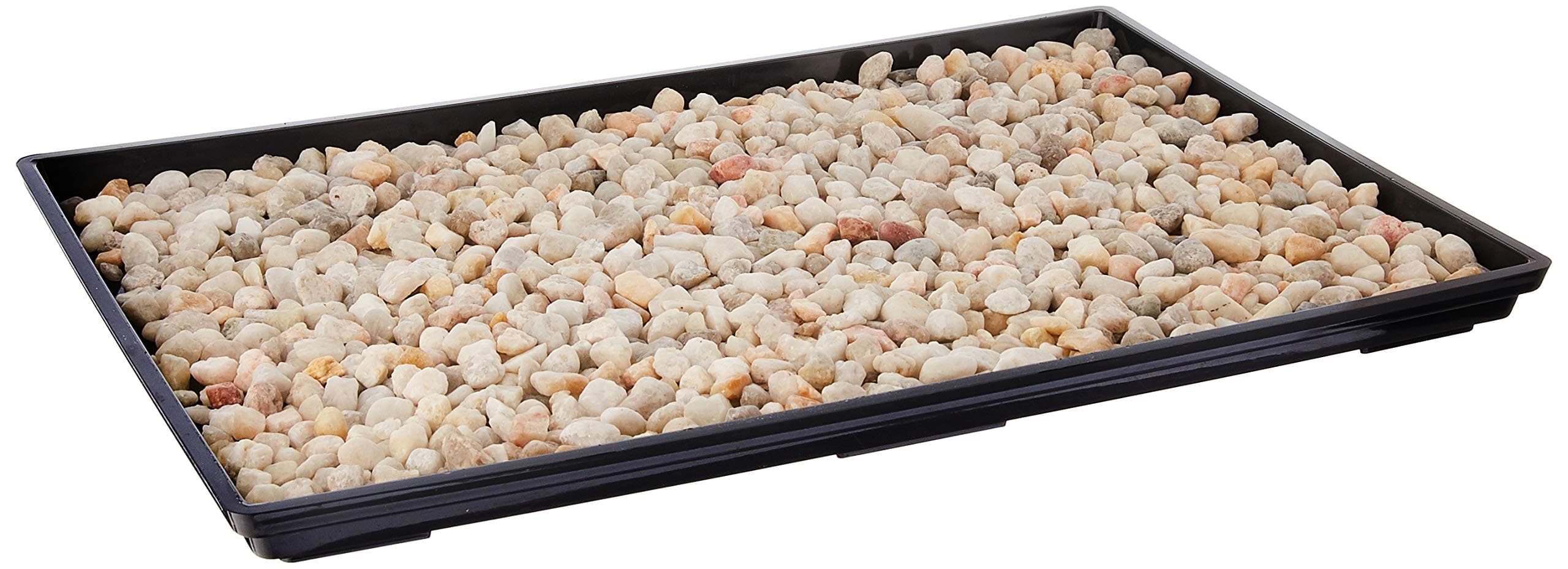 Brussel's Bonsai 13" Bonsai Humidity Tray with Decorative Rocks - Ideal for Bonsai Tree Growth, Reduces Root Rot
