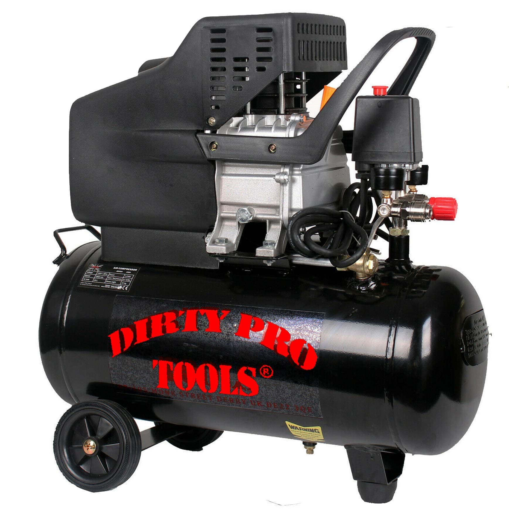 24 Litre Air Compressor 8 BAR 115 PSI Electric