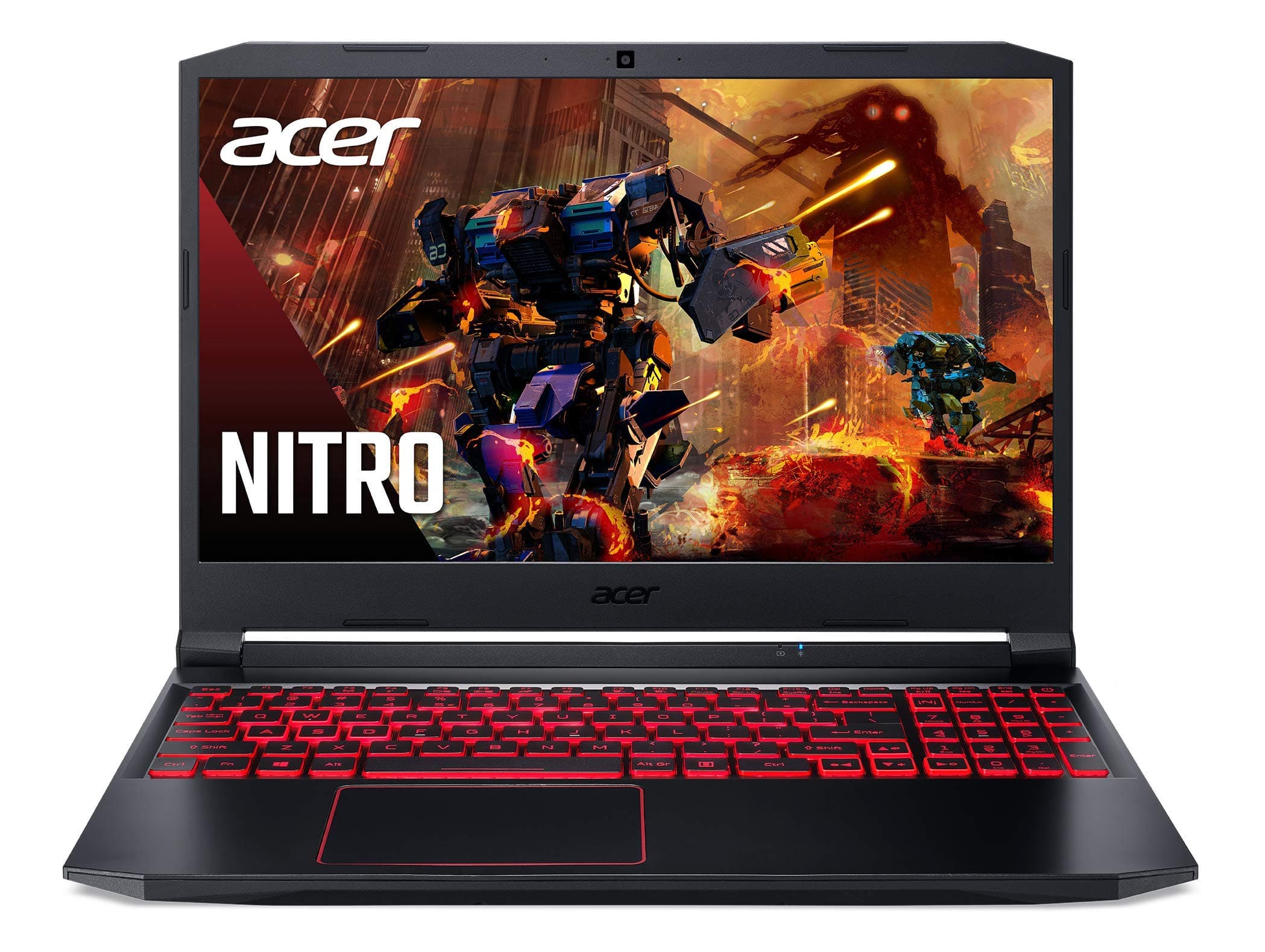 Nitro 5 AN515-55-53E5 Gaming Laptop | Intel Core i5-10300H | NVIDIA GeForce RTX 3050 GPU | 15.6" FHD 144Hz IPS Display | 8GB DDR4 | 256GB NVMe SSD | Intel Wi-Fi 6 | Backlit Keyboard