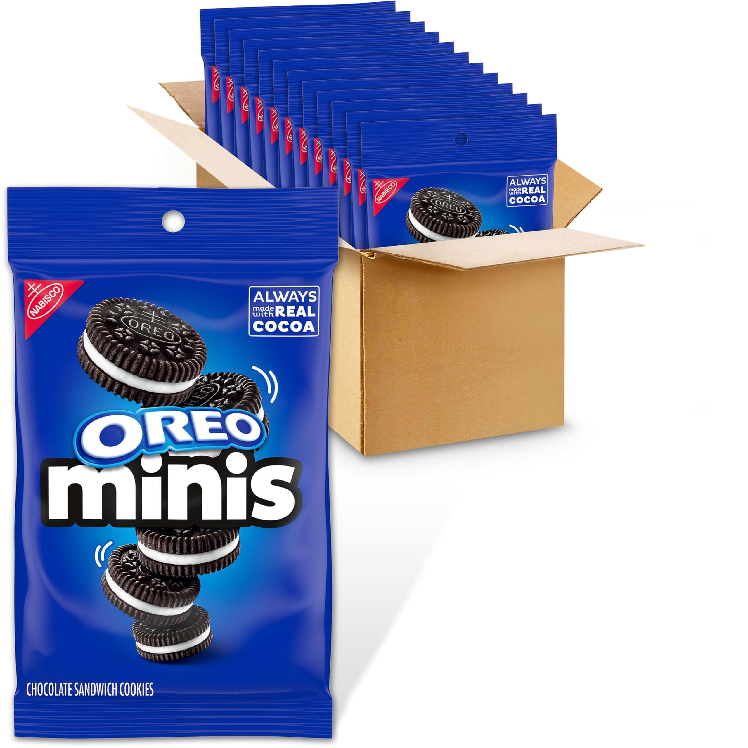 Minis Chocolate Sandwich Cookies, 12 - 3 oz Bags
