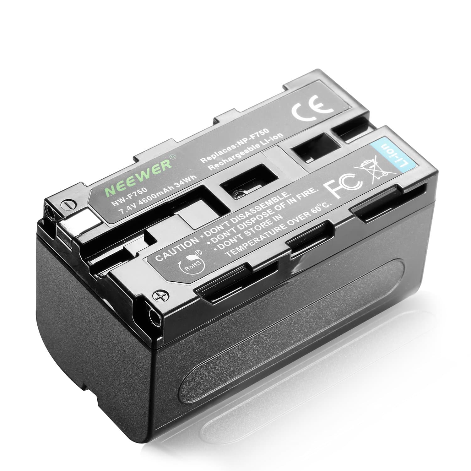 Neewer Battery for Sony NP-730 NP-F750 NP-F730H TR7000 Camcorder