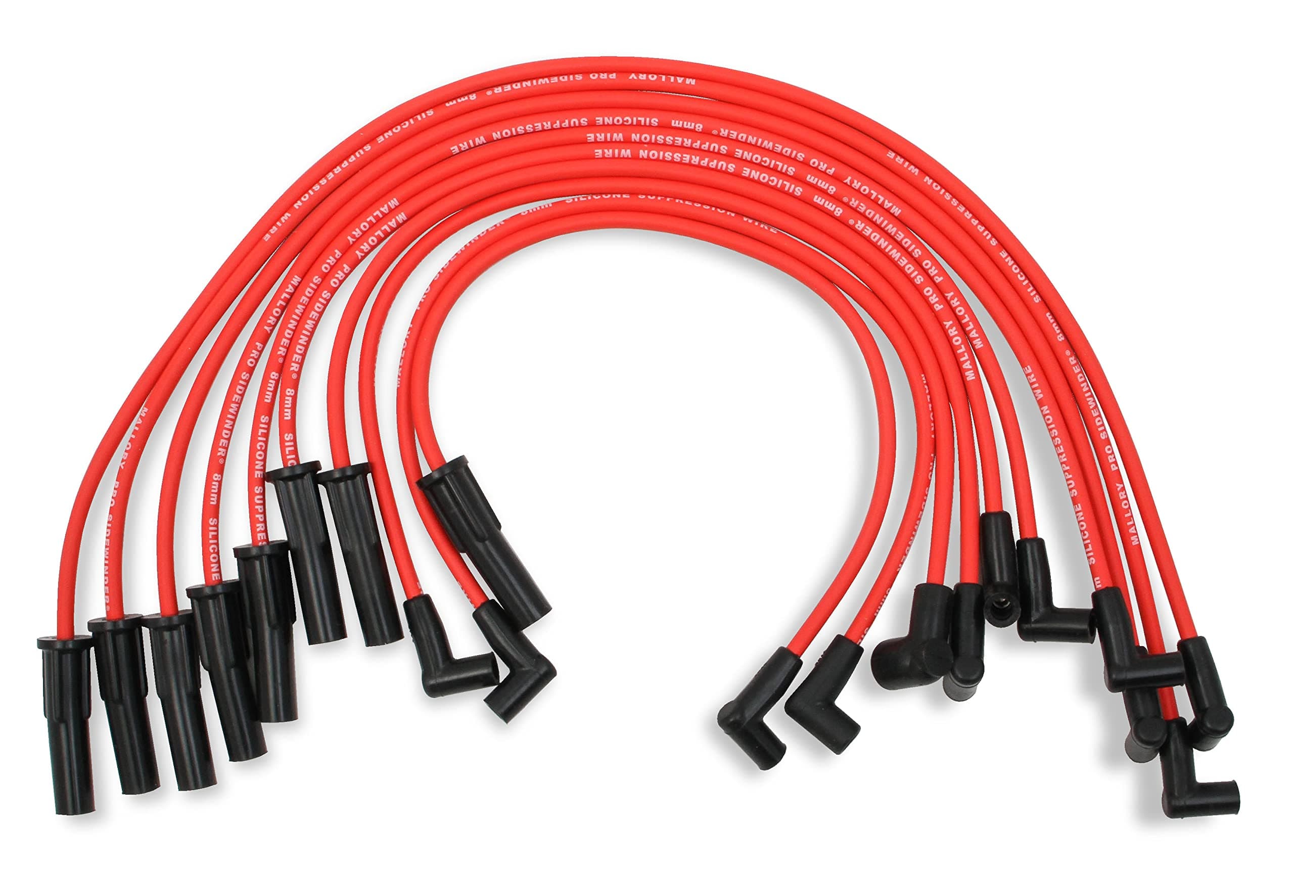 Mallory 611 Pro Wire Spark Plug Wires HEI Style Terminals