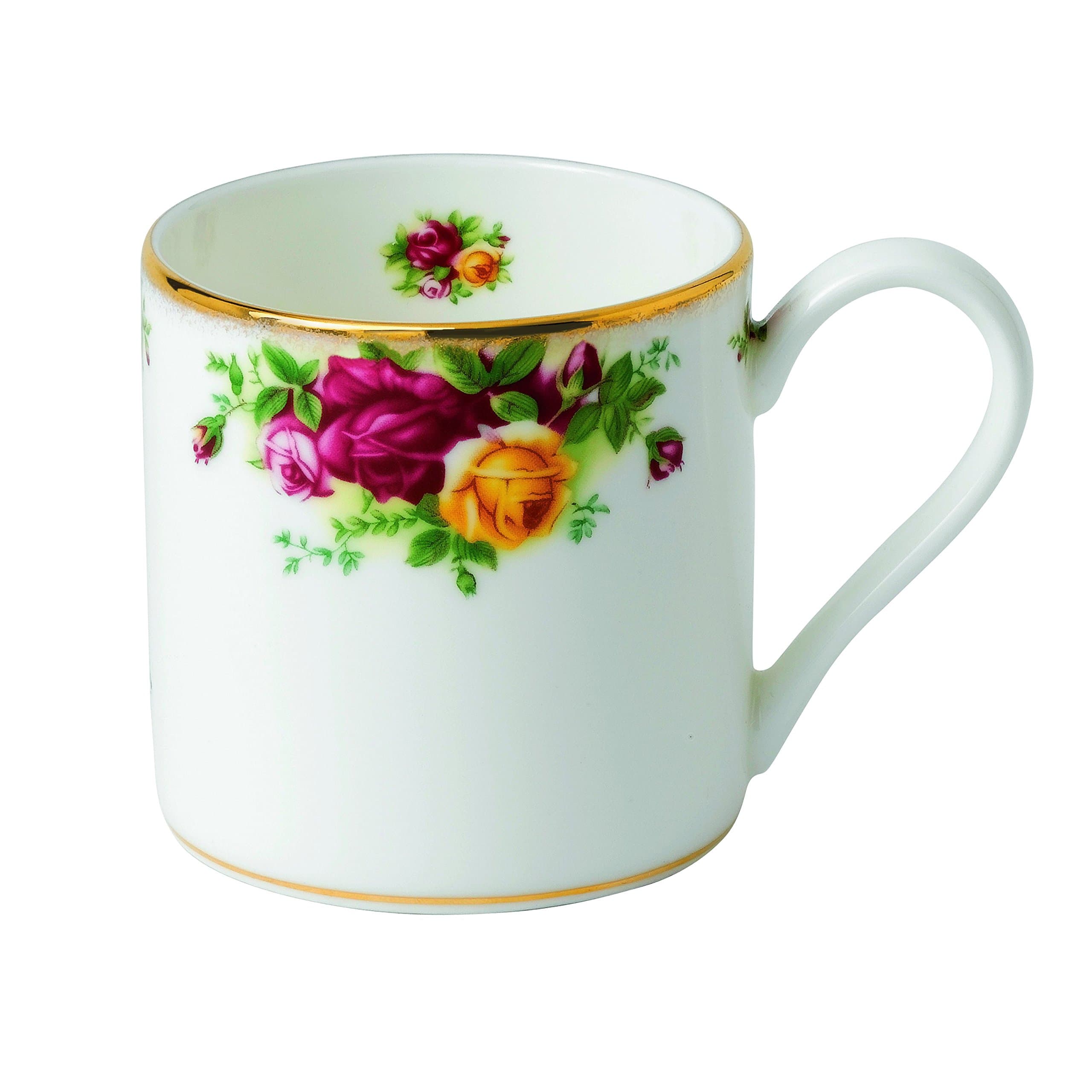 Royal Albert Old Country Roses Modern Mug, Multicolor