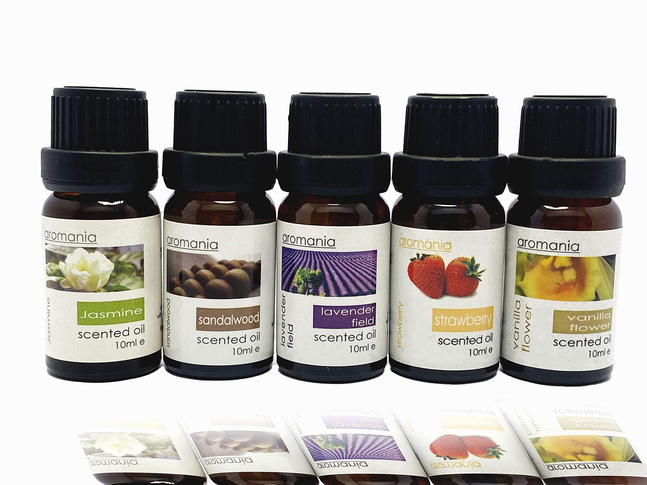 Scented Multi Flavor Essential Oil,10ml Each For Humidifier - Pack of 5