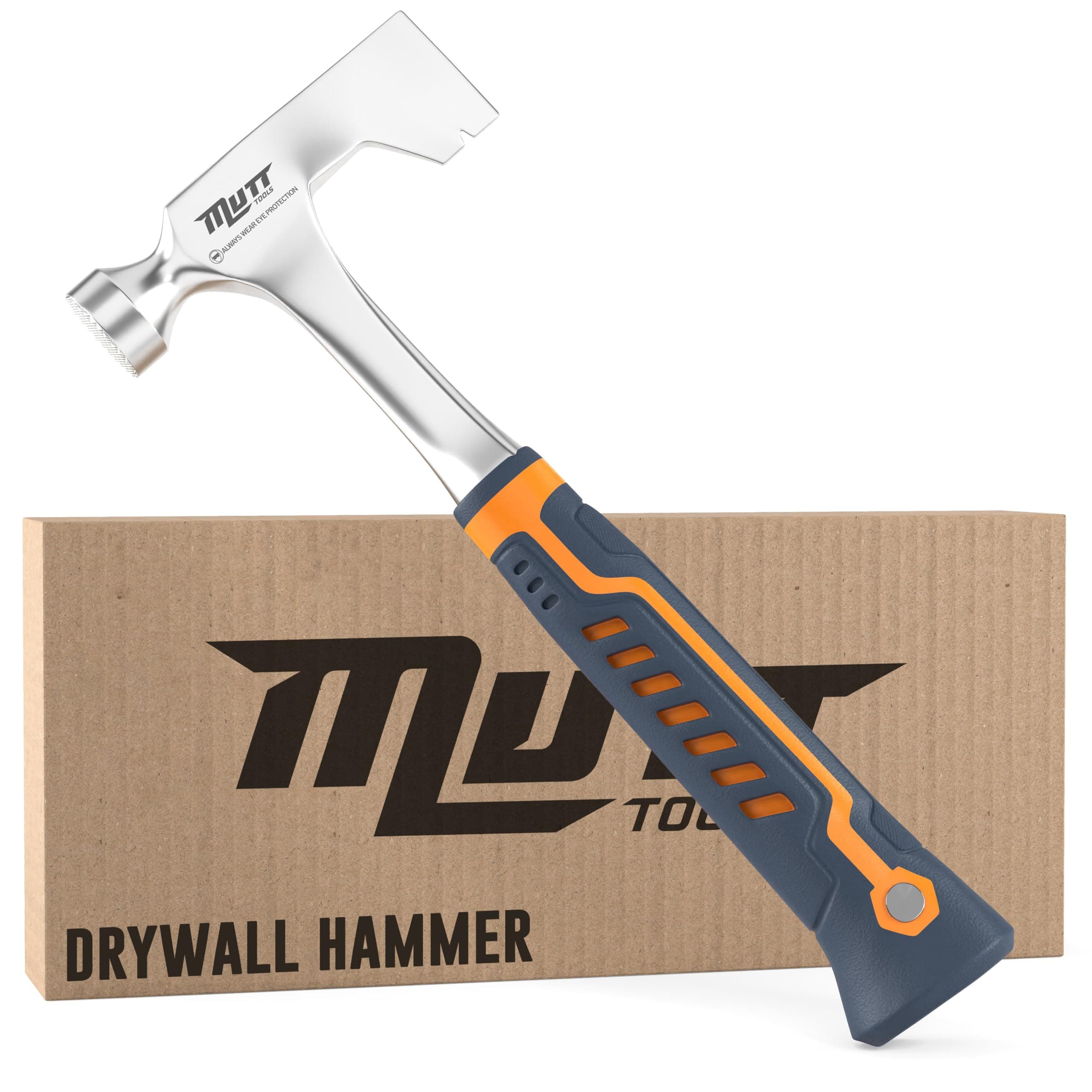 AMERICAN MUTT TOOLS Drywall Hammer Hatchet – 14 Oz Hammer for Drywall – Drywall Hammers, Drywall Axe Tool, Drywall Hatchet Hammer, Lath Hammer, Gypsum Hammer, Martillo Para Drywall