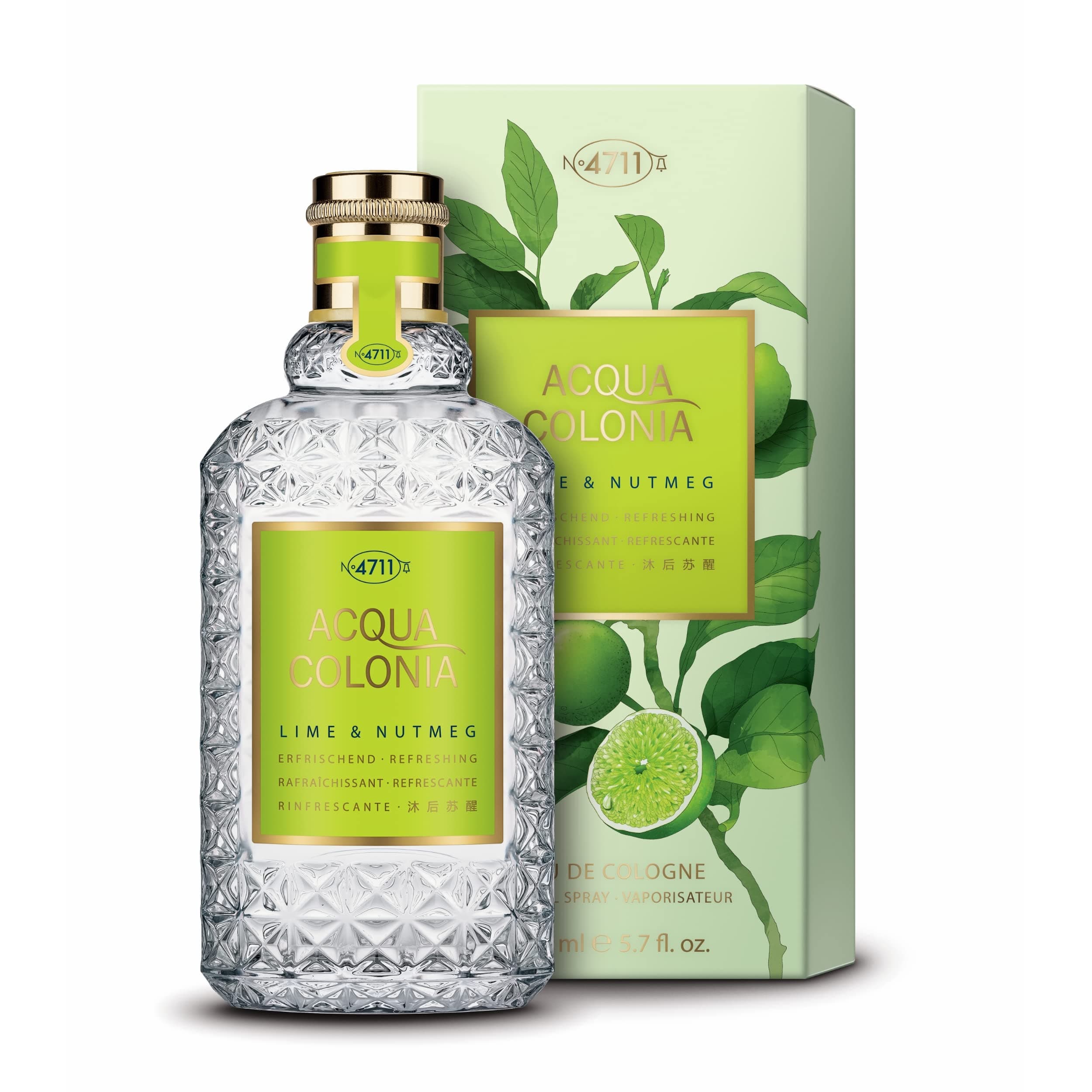 Acqua Colonia Lime & Nutmeg Eau De Cologne Spray By 4711 5.7 oz