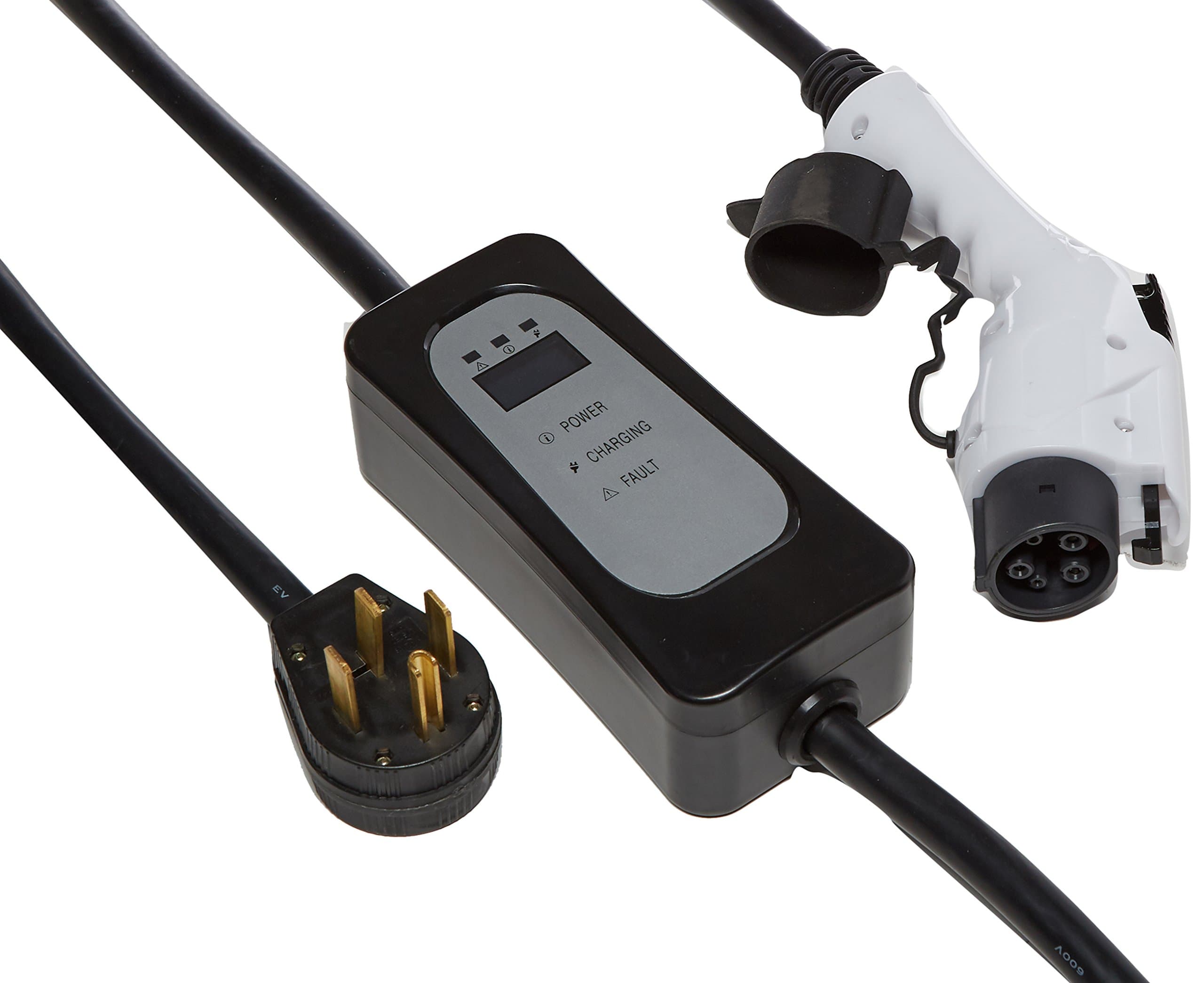 Level 2 40 Amp Portable Electric Vehicle Charger Plug-in EV Charger EV Charging Station for Home, RV Park and Travel, NEMA 14-50 Plug, 9.6 KW, 25 Feet Cable