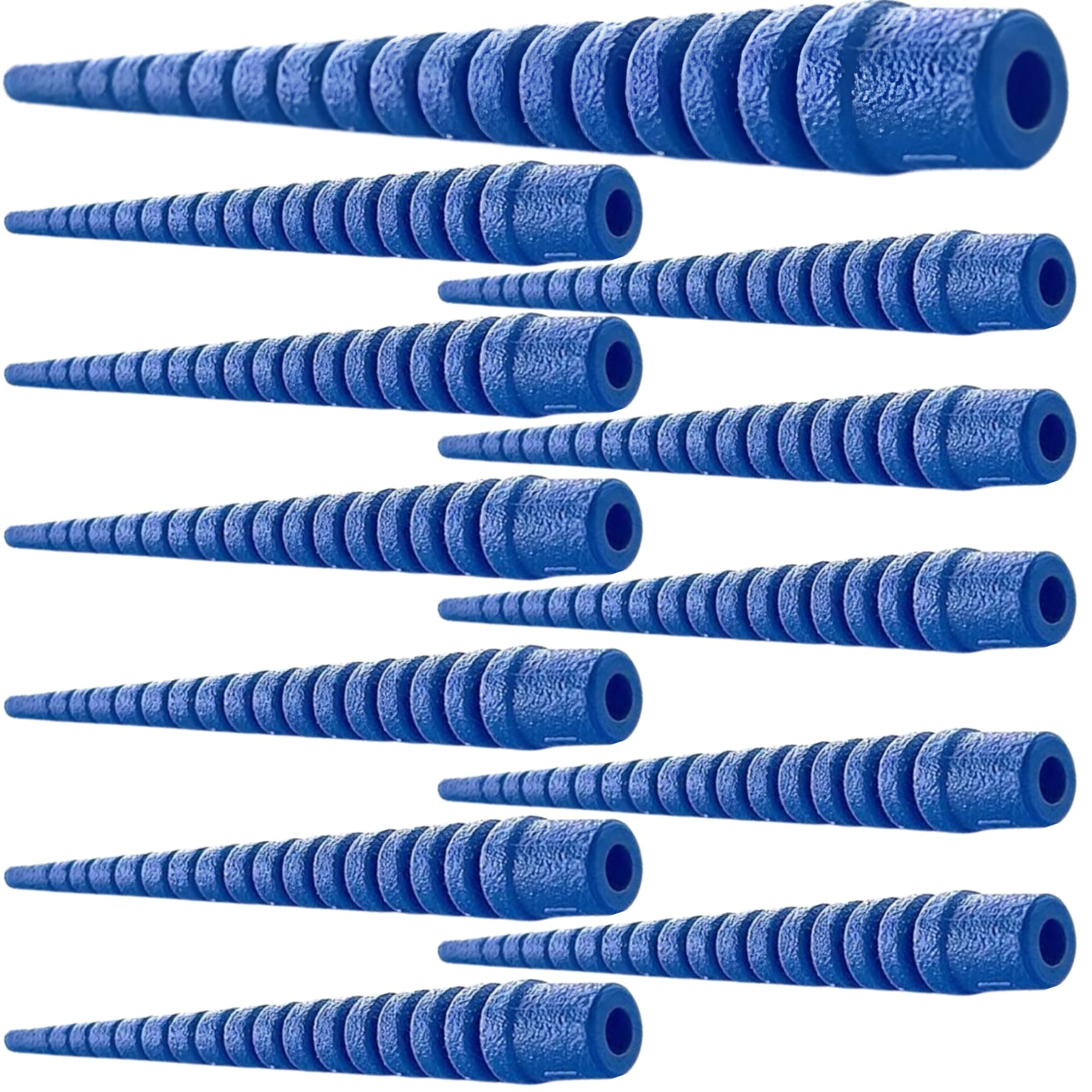 Pluggies Stripped Screw Hole Repair Kit – Wood Screw Hole Fix for Cabinet Hinges, Doors & Furniture – Heavy Duty Wall & Wood Anchors – Made in USA – 12 Pack