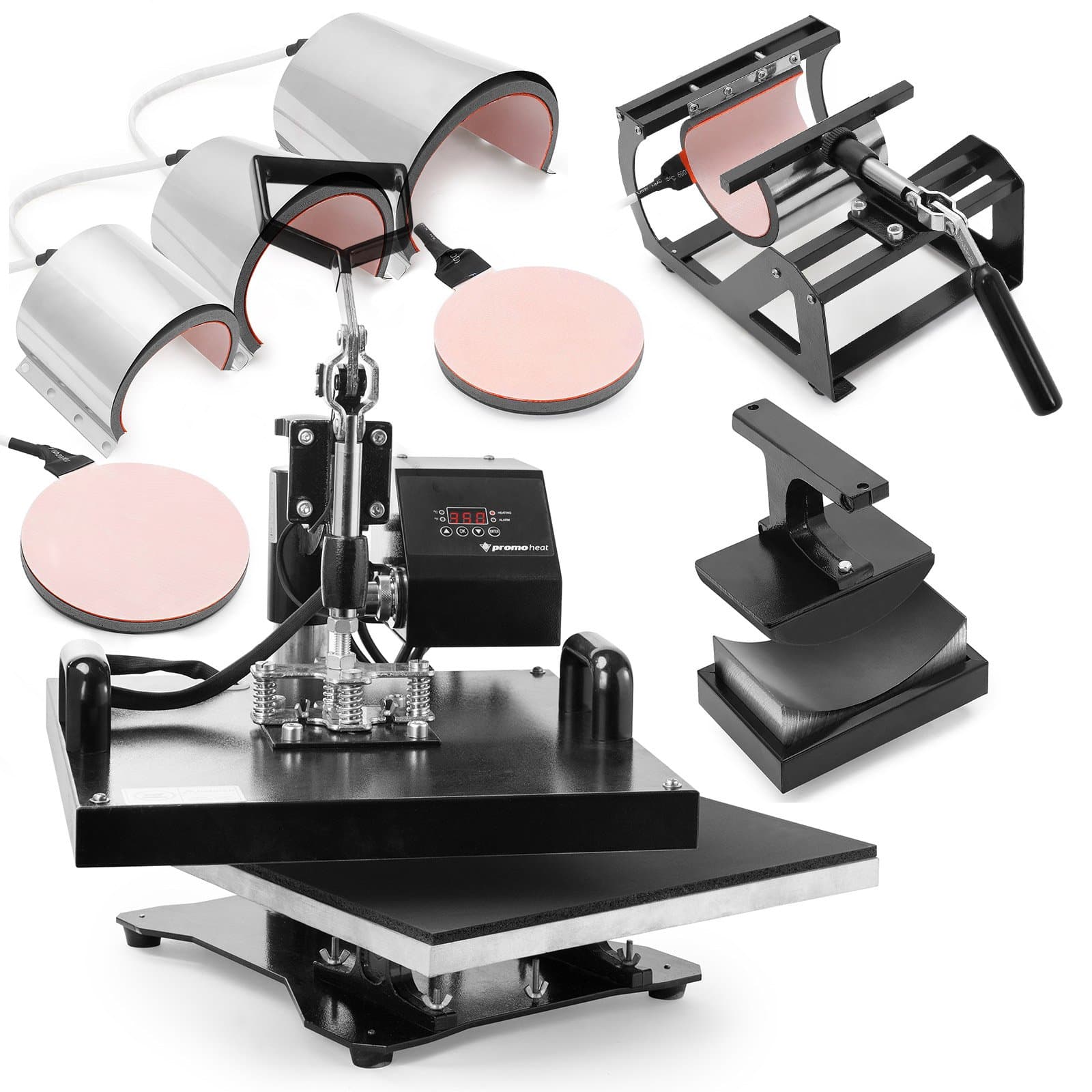 Promo Heat Professional 8 in 1 Multifunction Sublimation Heat Press Machine - Model PRO-1588X