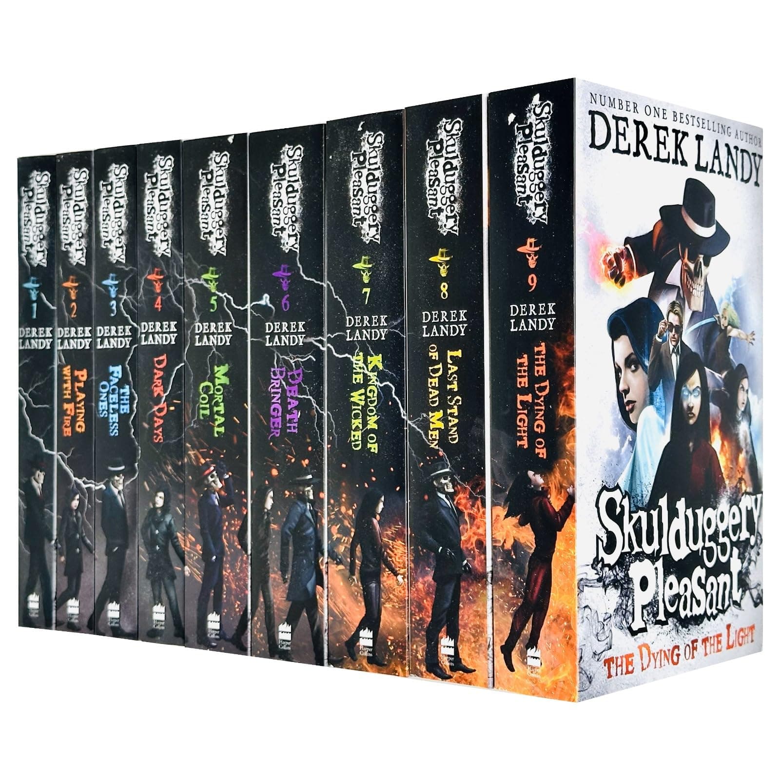 Skulduggery Pleasant X 9 Derek Landy Books Box Set Collection