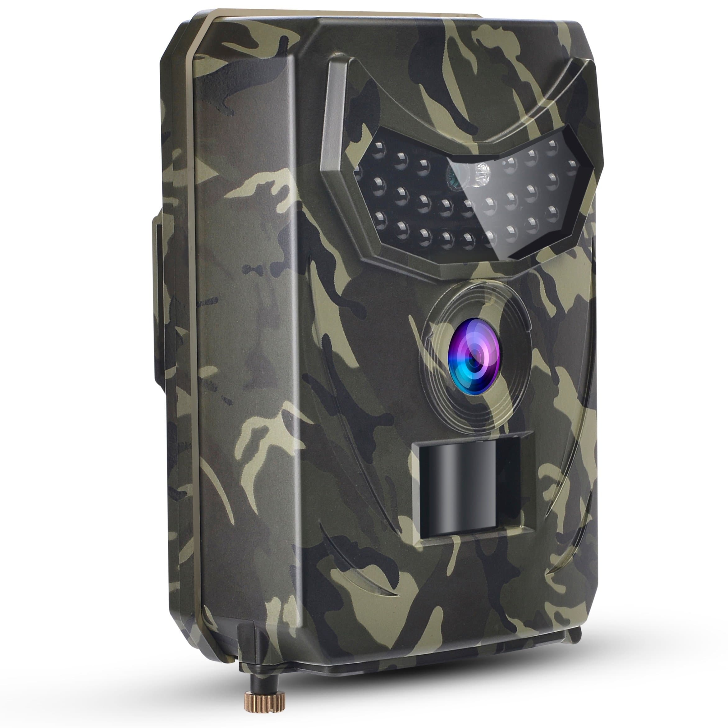 TKKOK Trail Camera with Night Vision Motion Activated,Trail cam,Game Camera,Wildlife Camera 12MP 1080P Full HD Hunting Camera, 26 Pcs IR LED 120° Wide Angle,Camo Waterproof Infrared Game Cam 2.0