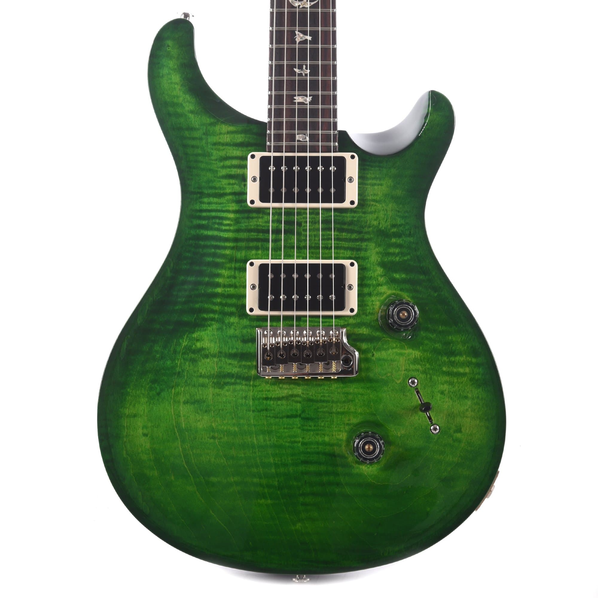 PRS Custom 24 - Blue Matteo Smokeburst w/Pattern Regular Neck