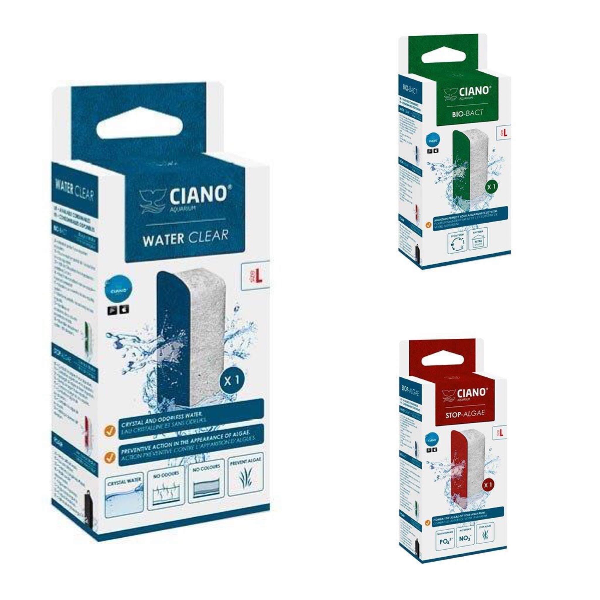 Ciano LARGE Filter Media Cartridge for CFBIO150 & CFBIO250 (ALL 3 (WC BB & SA))