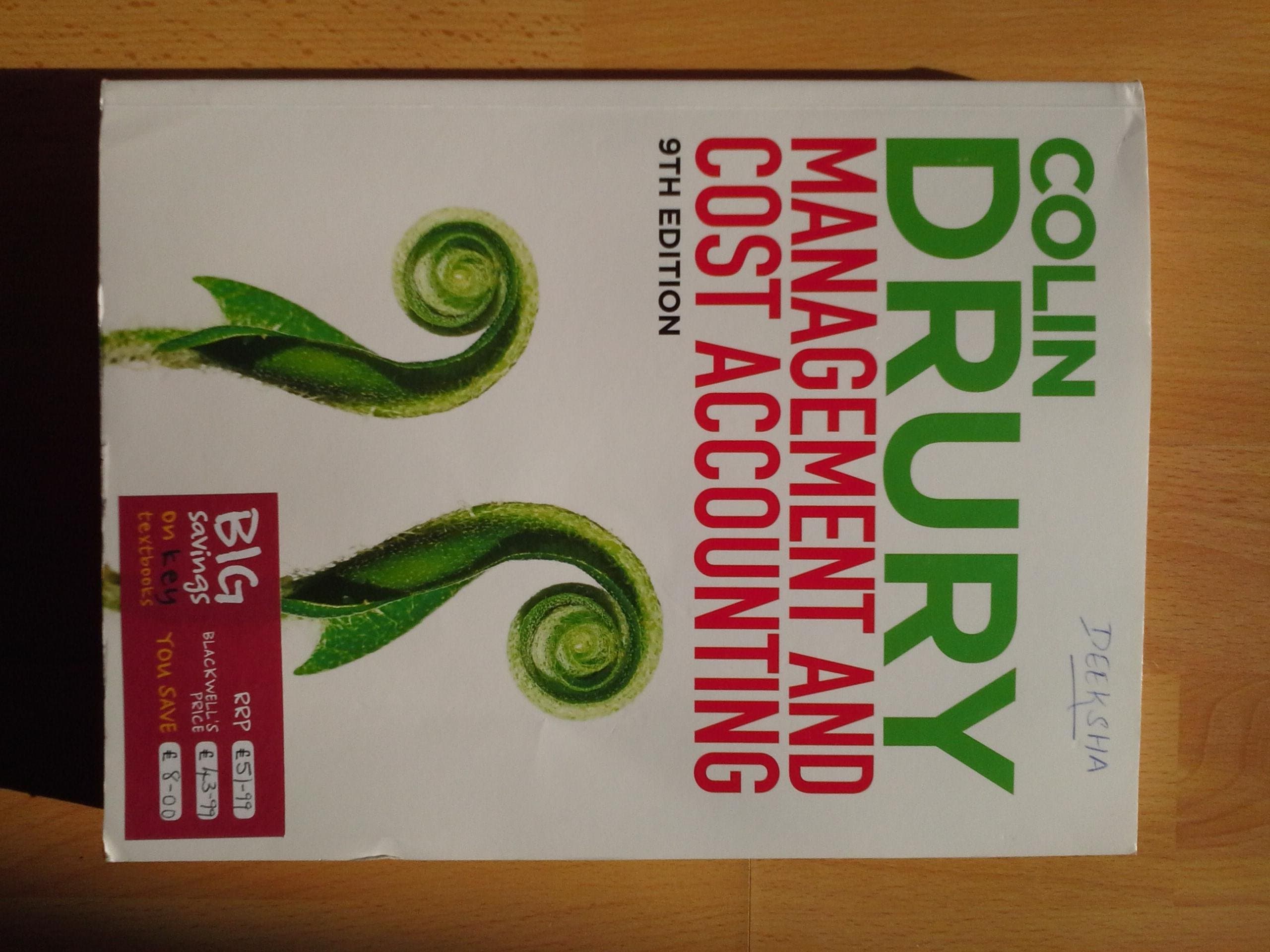 Management and Cost Accounting (with CourseMate and eBook Access) Paperback – 14 Jan. 2015