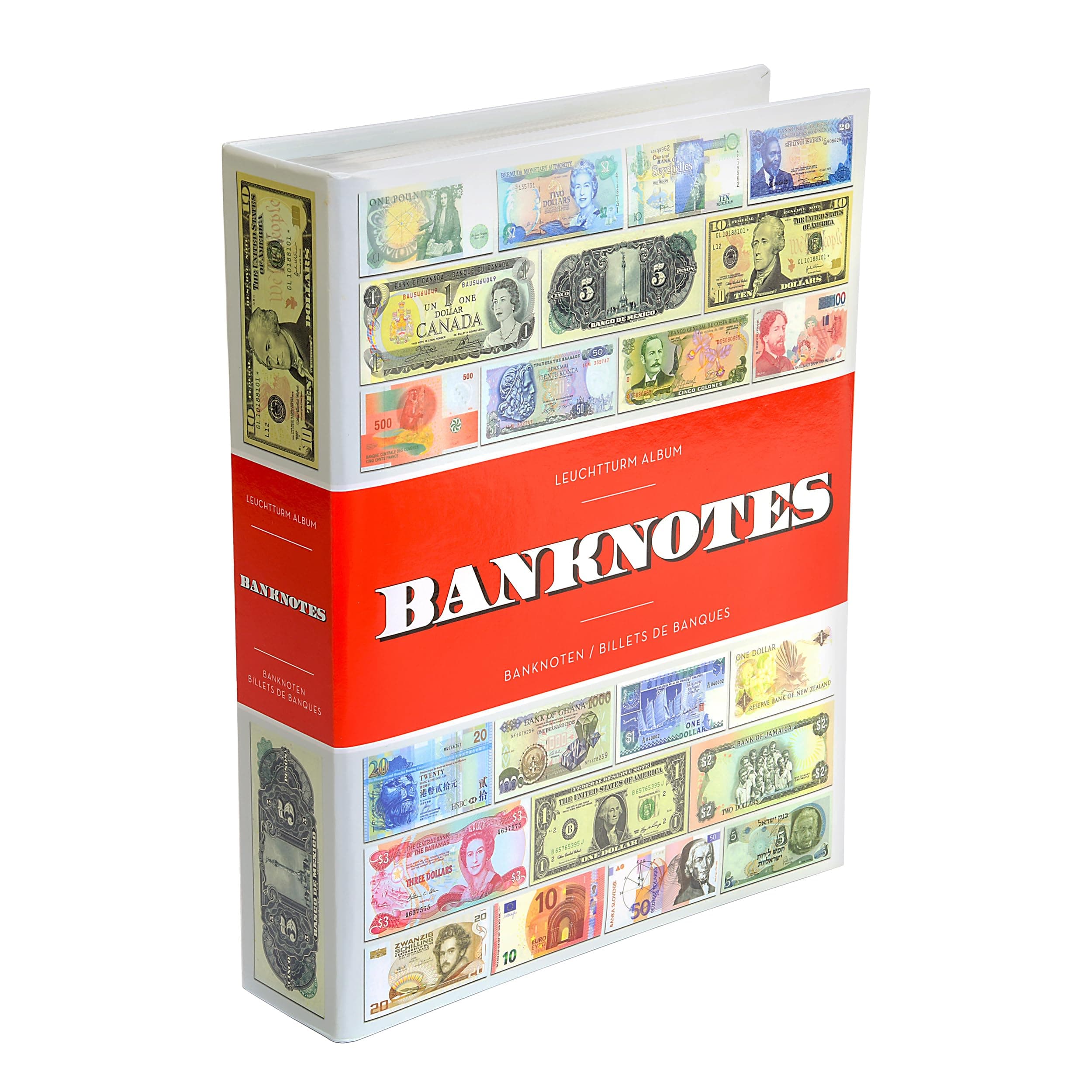 Lighthouse Album for 300 banknotes with 100 Bound Sheets
