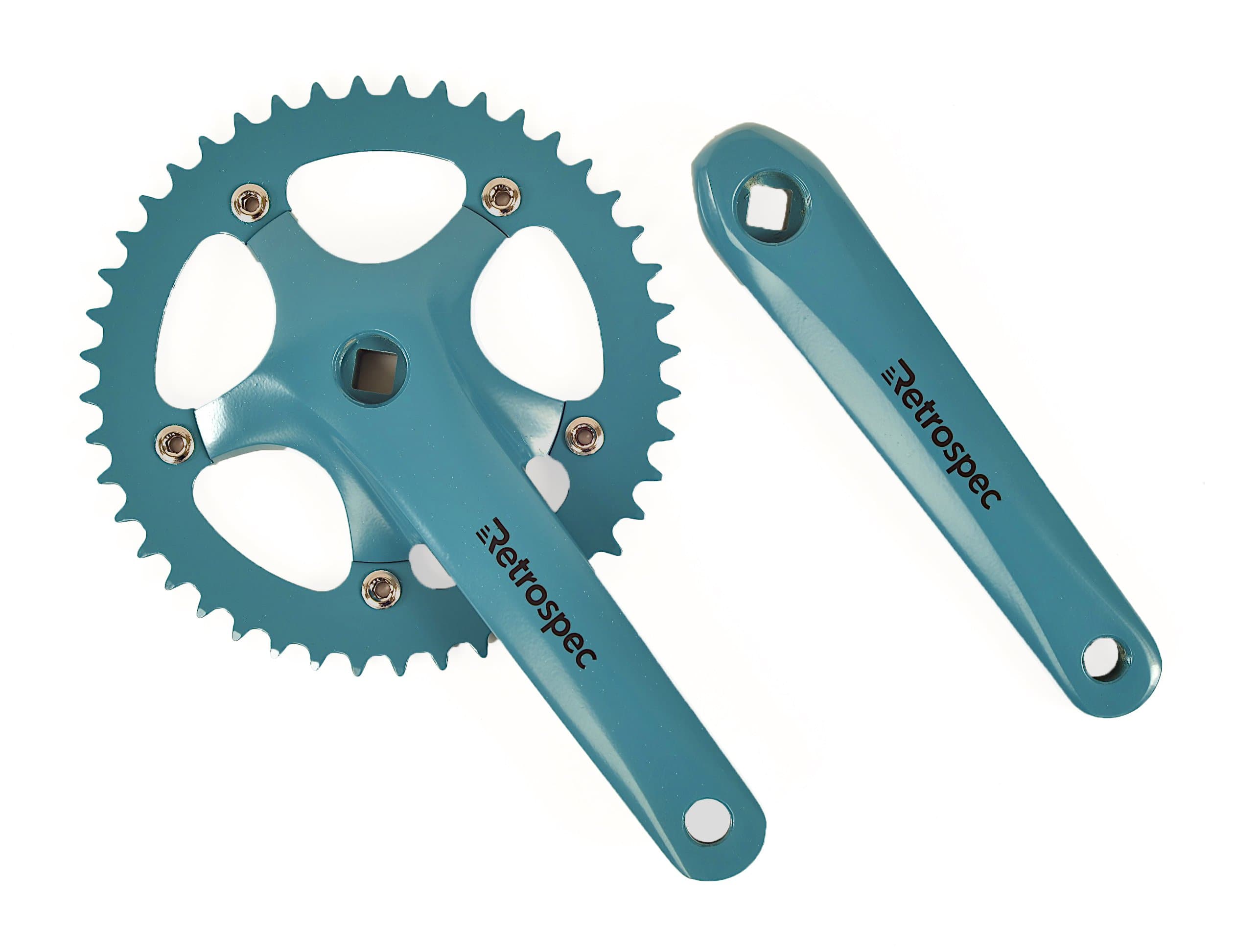 Retrospec Bicycles Fixed-Gear Crank Single-Speed Road Bicycle Forged Crankset