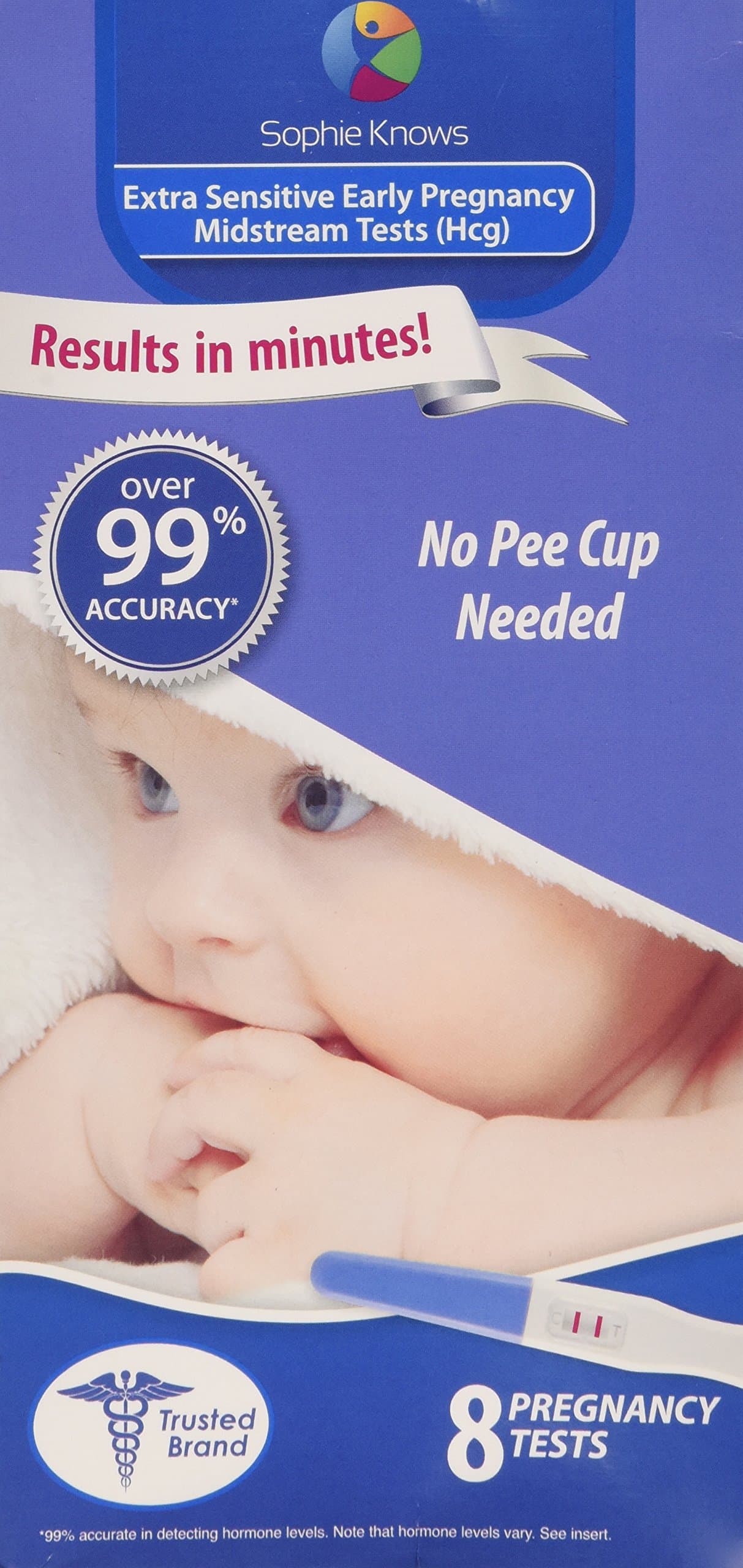 Remarkably Accurate Extra Sensitive Early Pregnancy Test (Hcg) - by Sophie Knows - Bonus Pregnancy Test Included